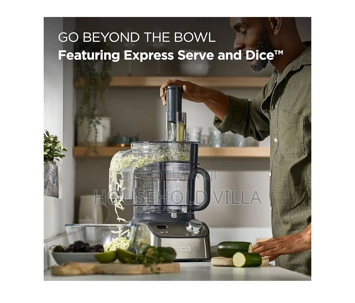 Kenwood Multipro Express Weigh+ All-in-1 System Food Processor.