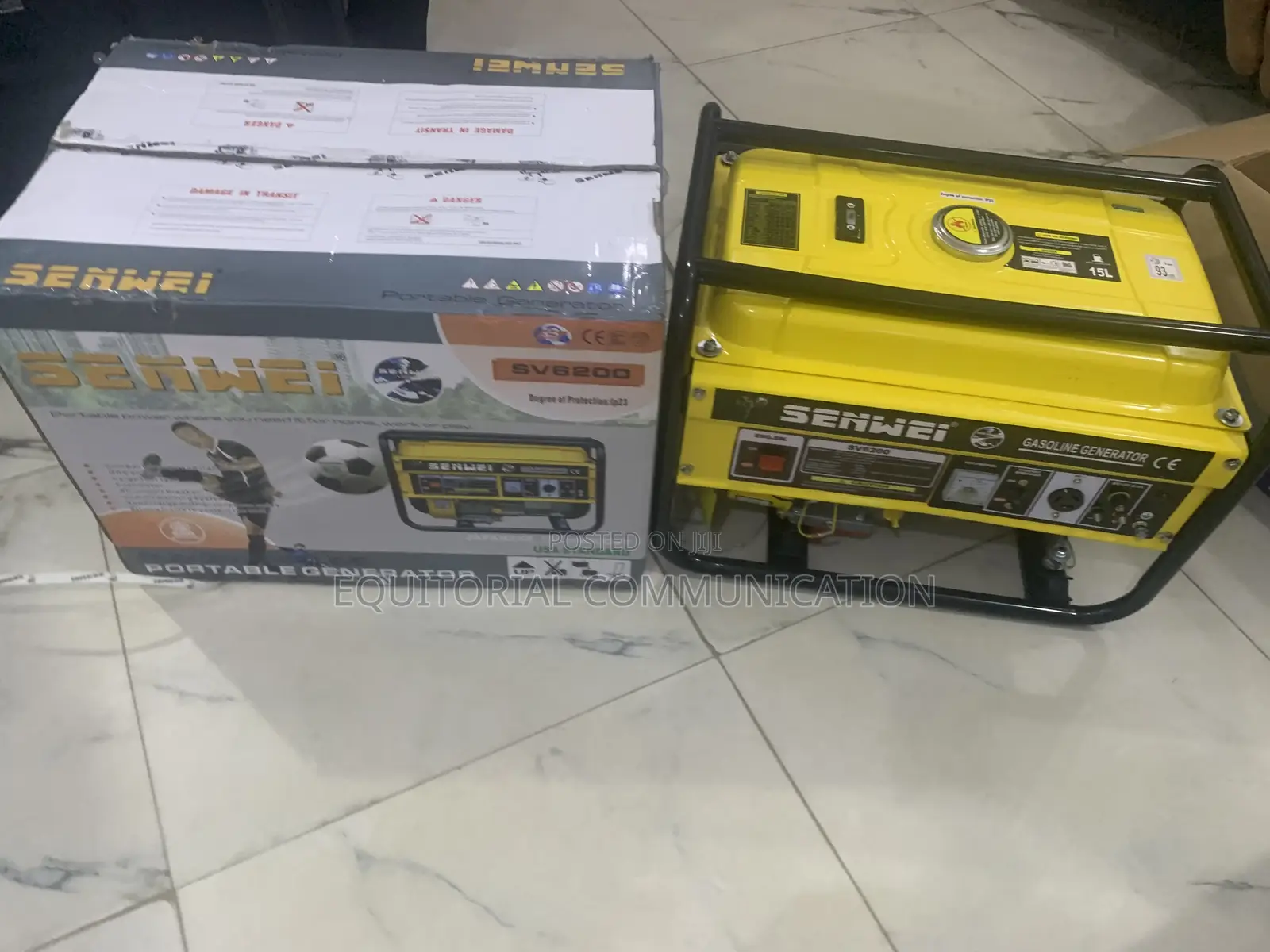 Senwei Sv6200 – Manual Generator Built for Reliability