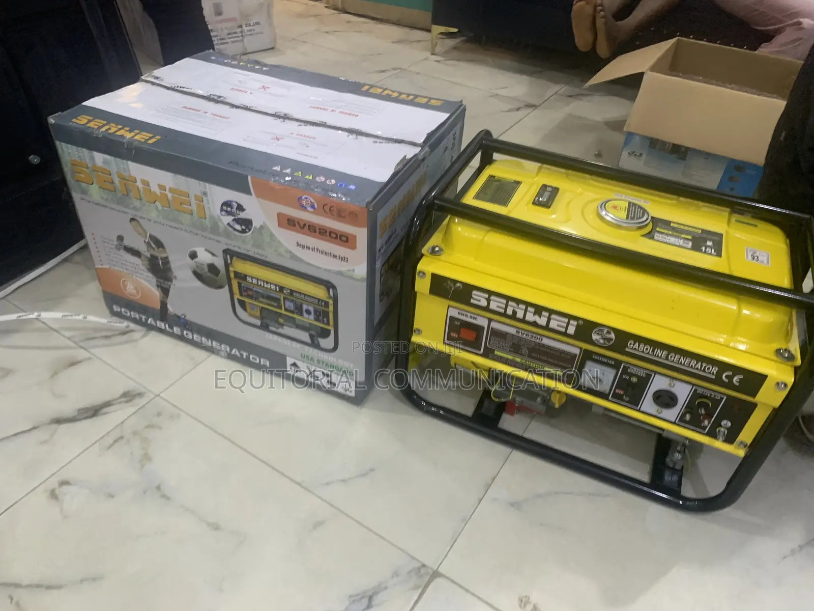 Senwei Sv6200 – Manual Generator Built for Reliability