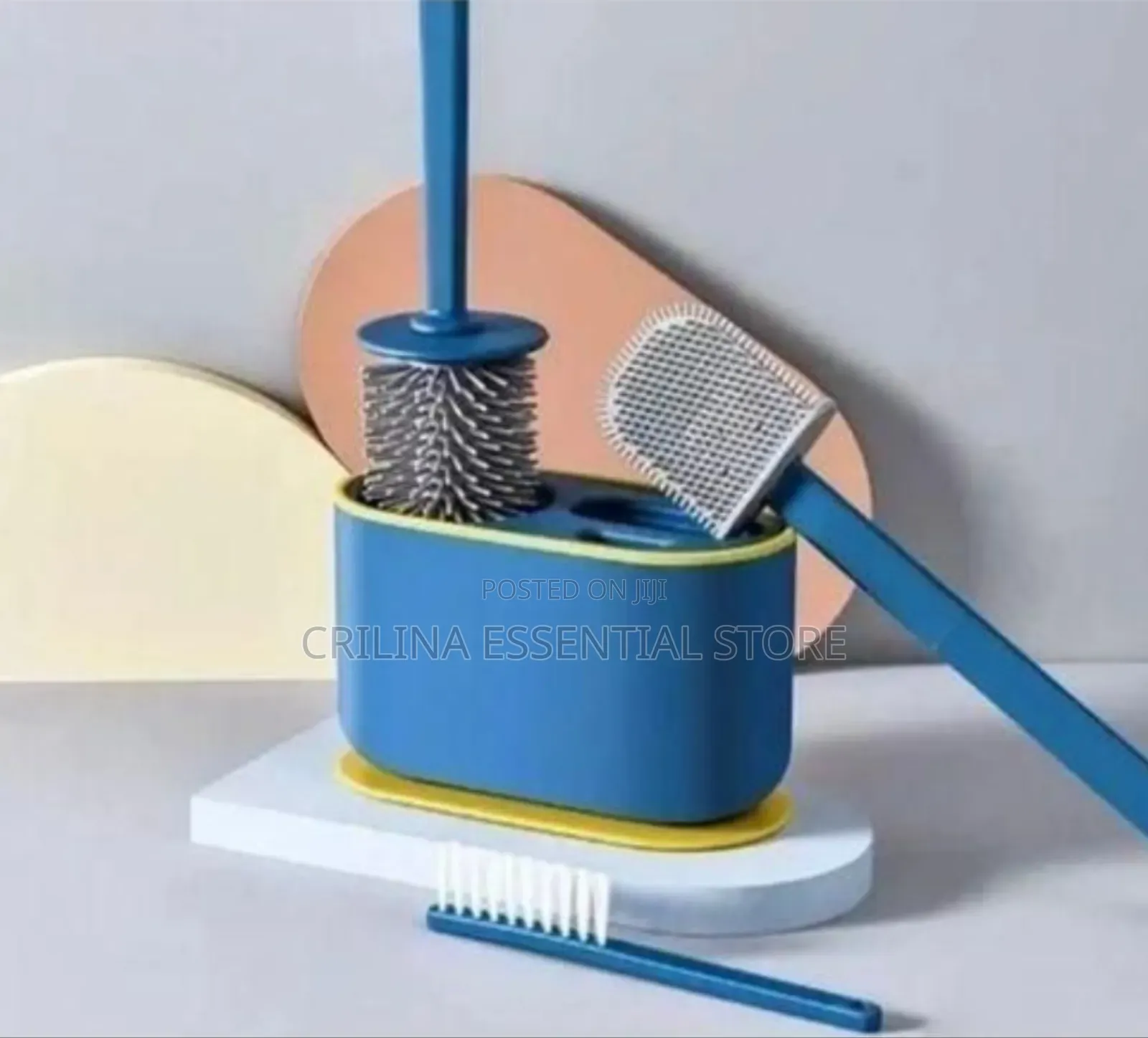 3-in-1 Toilet Brush Set