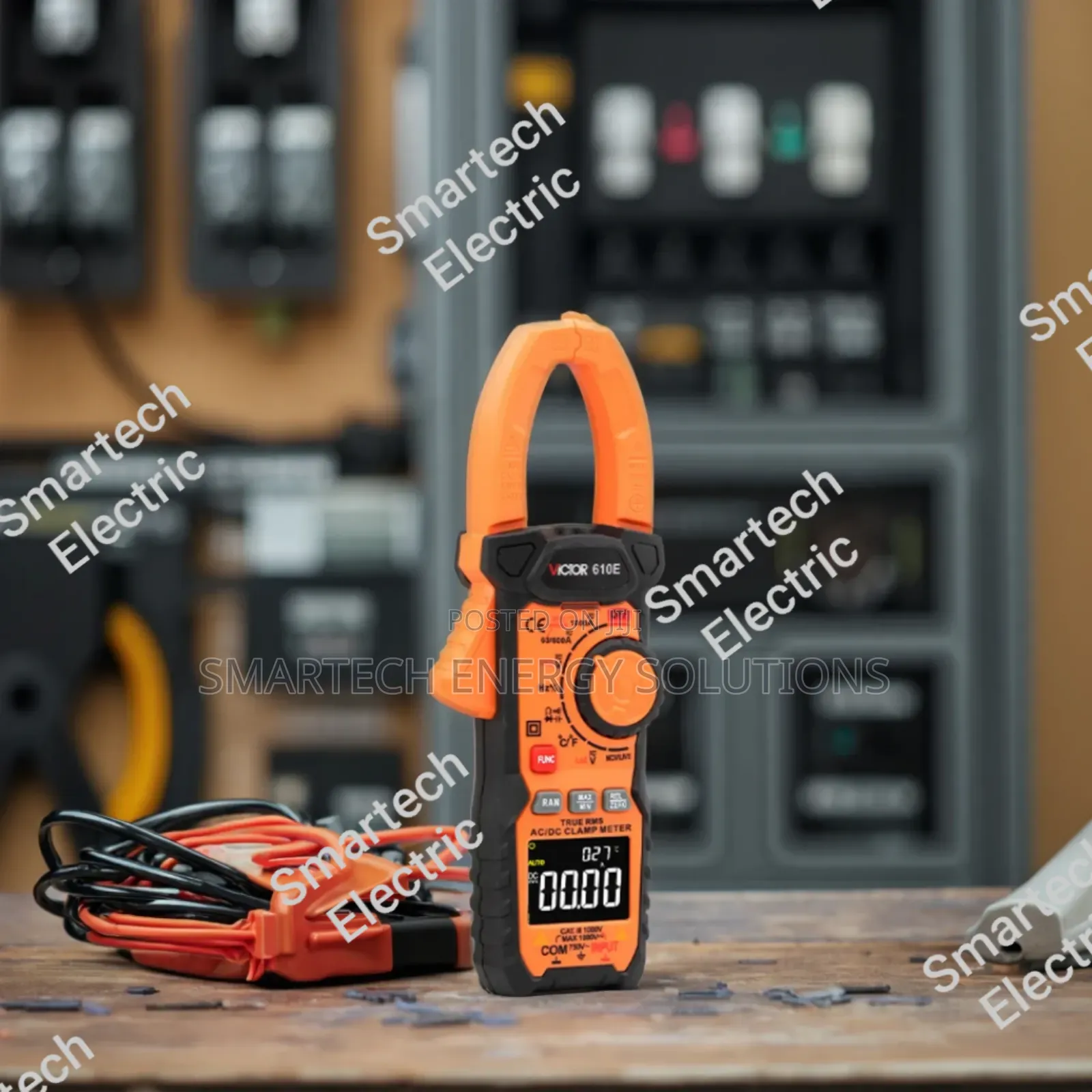 Victor 610e Ac/Dc 1000v 1000a Digital Clamp Meter NCV Live 6000 Counts