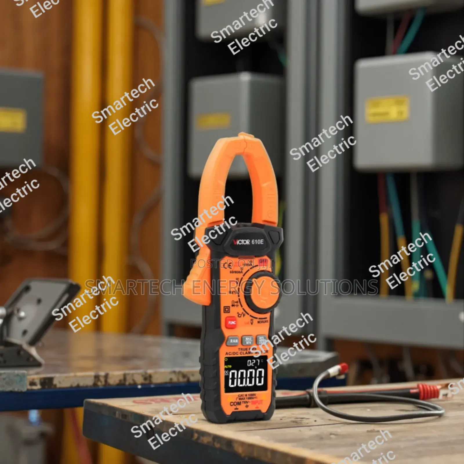 Victor 610e Ac/Dc 1000v 1000a Digital Clamp Meter NCV Live 6000 Counts