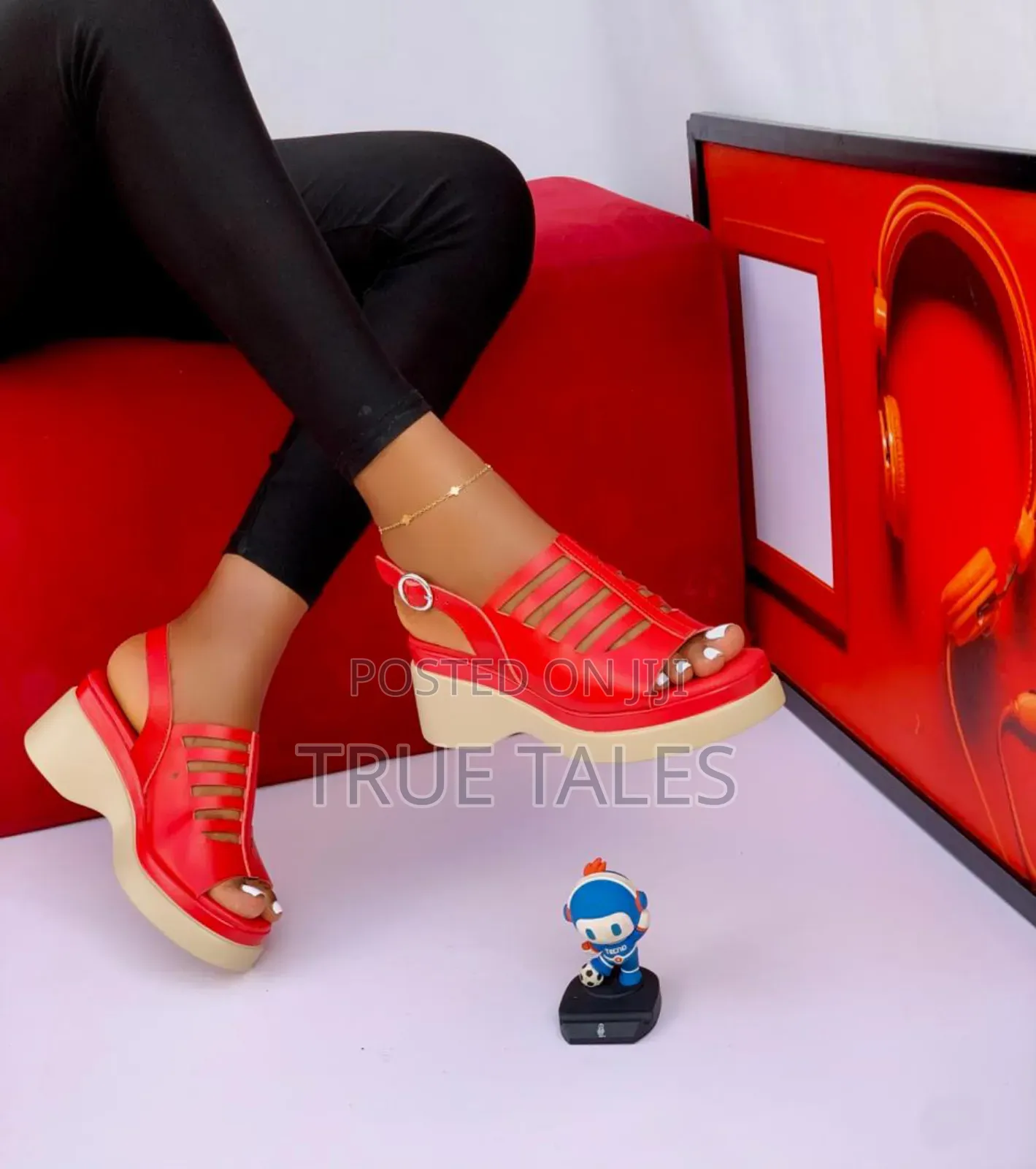 Ladies Classy Wedge Sandals. #Chi. Sizes 37-42