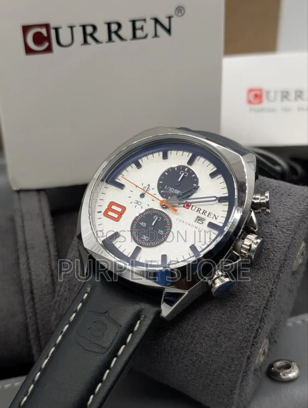 Curren Chronograph Quality - Leather - Watches