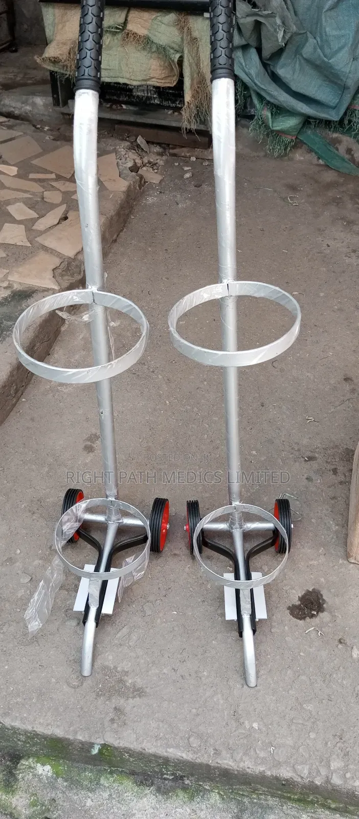 Oxygen Cylinder Trolley