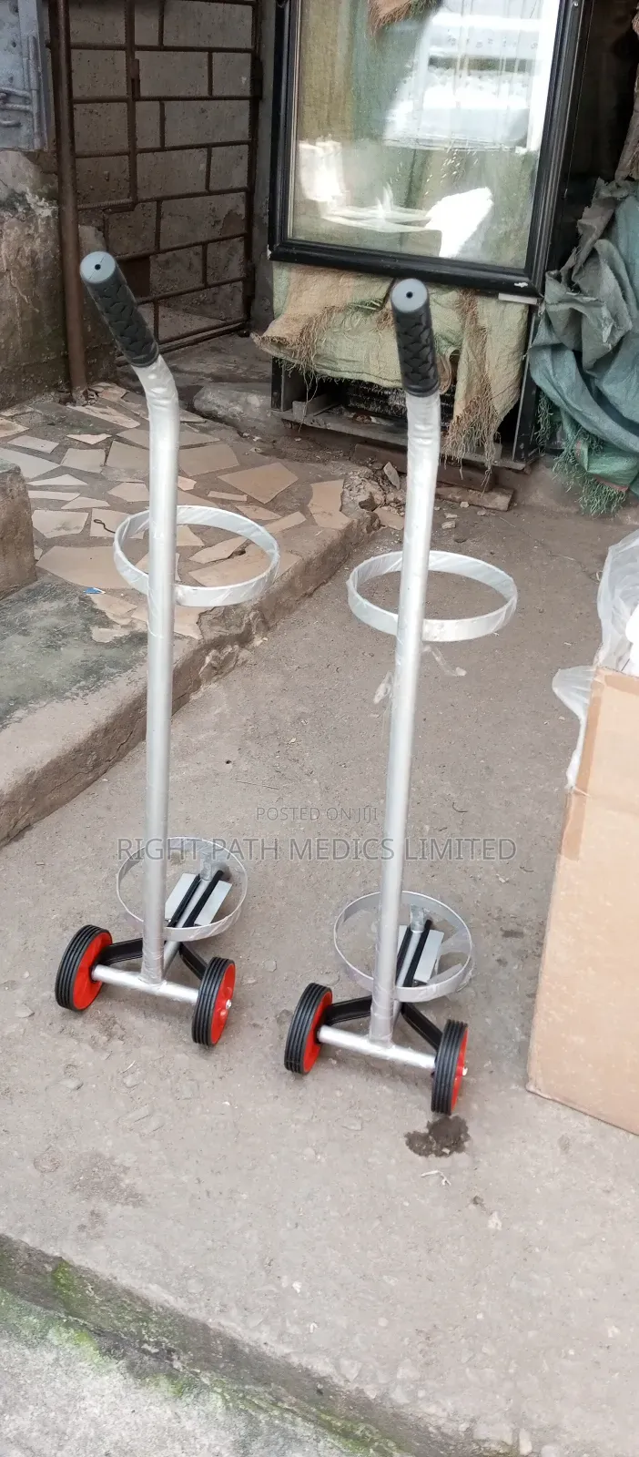 Oxygen Cylinder Trolley