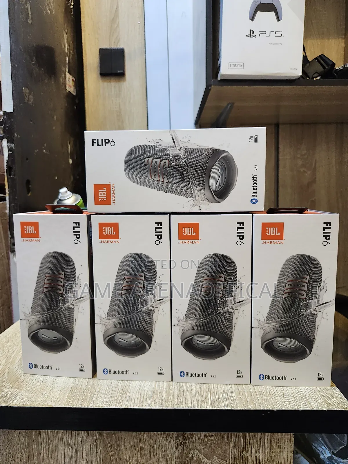 JBL Flip 6 Portable Bluetooth Speaker – 30w Power Boost