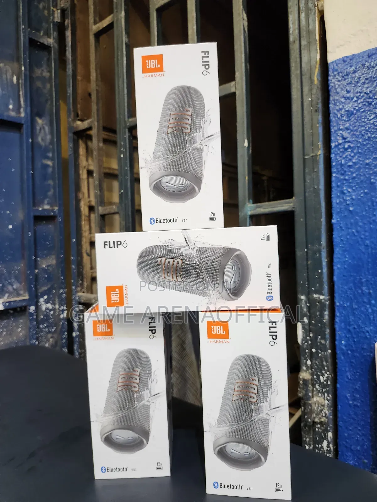 JBL Flip 6 (30w) – Heavy Duty Outdoor Indoor Speaker