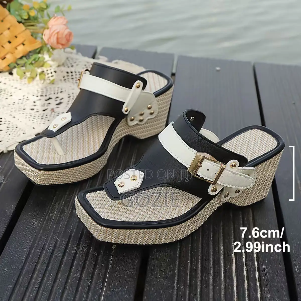 Elegant Stylish Wedge Heel Platform