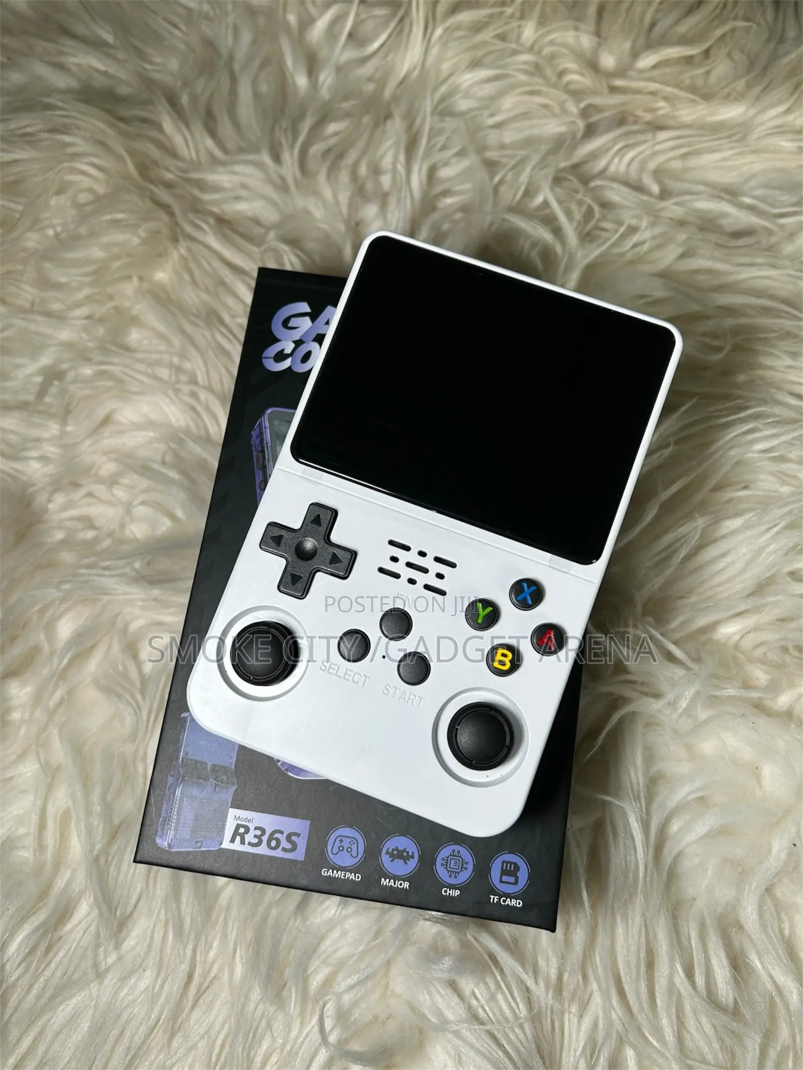 R36s Handheld Console - Purple ,White , Orange , Black 64gb