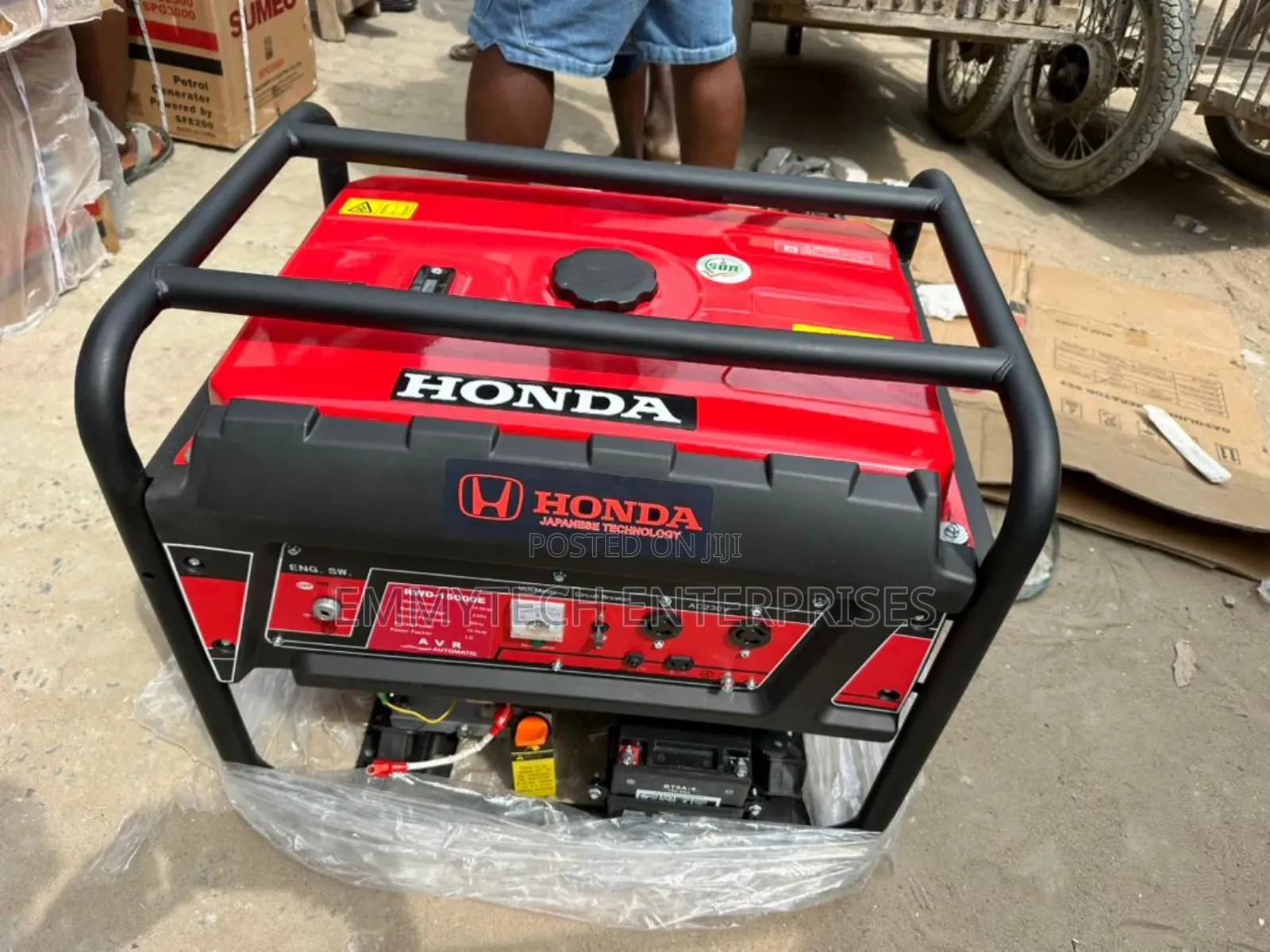 10.5kva Honda Petrol Generator 100% Copper Coil