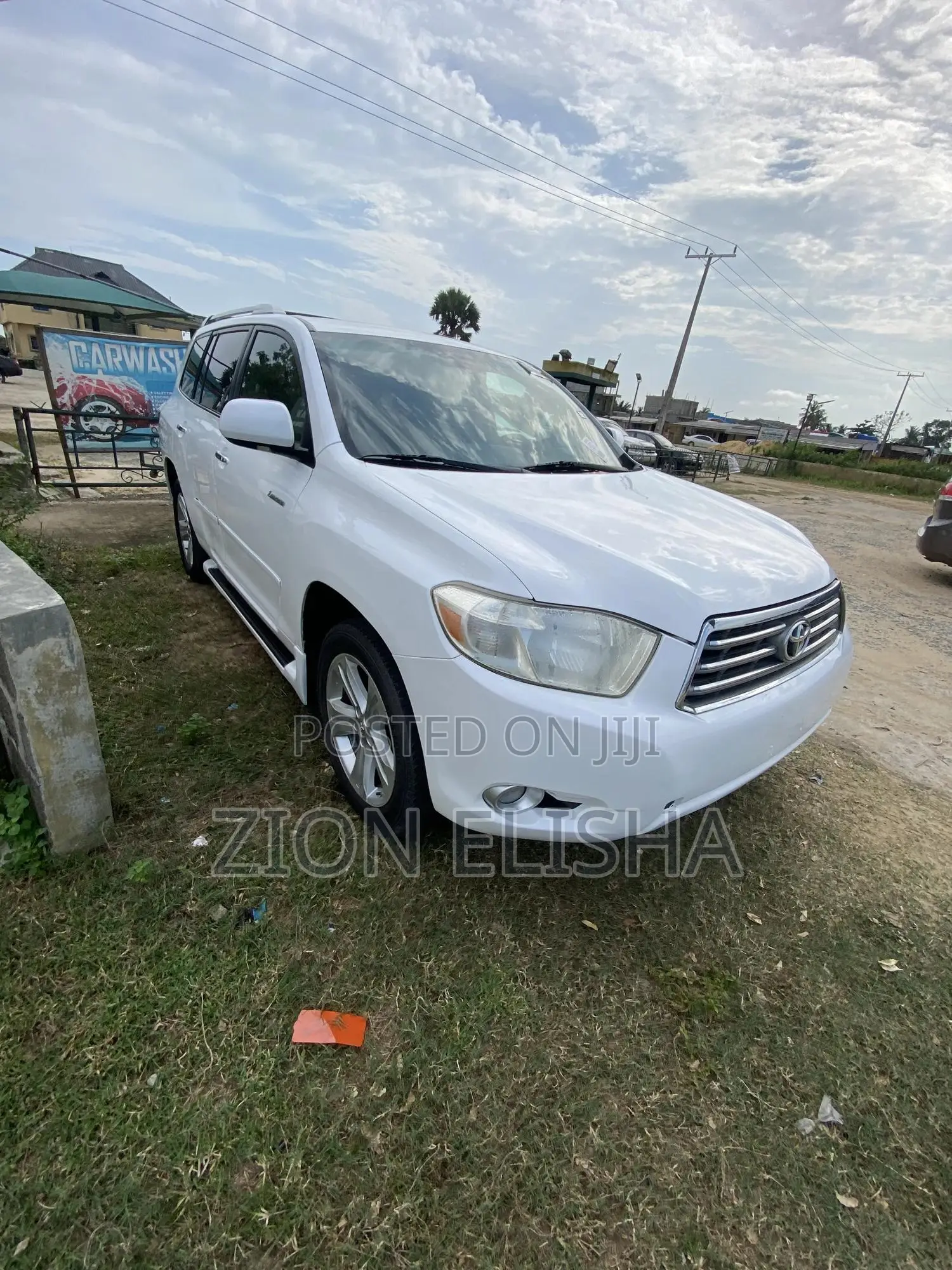 Toyota Highlander Limited 2010 White