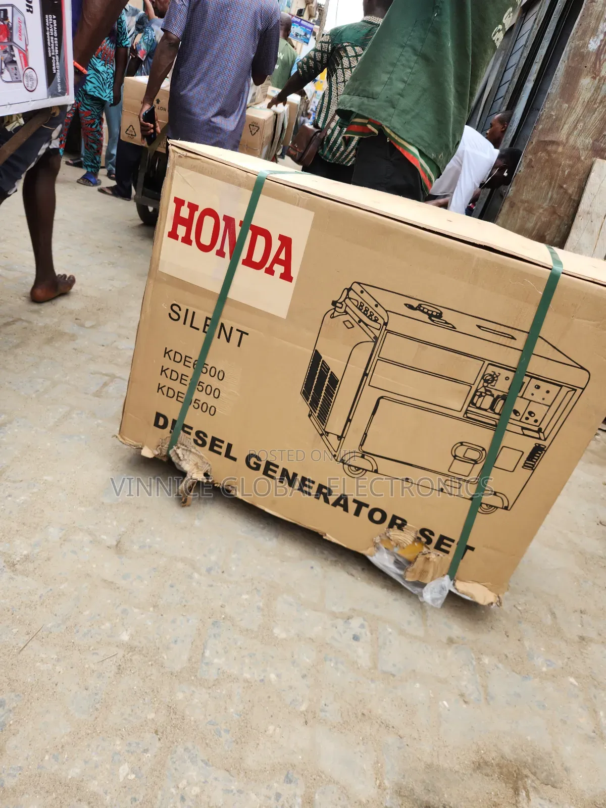 15kva Honda Diesel Soundproof Generator 100% Copper Coul Key Start