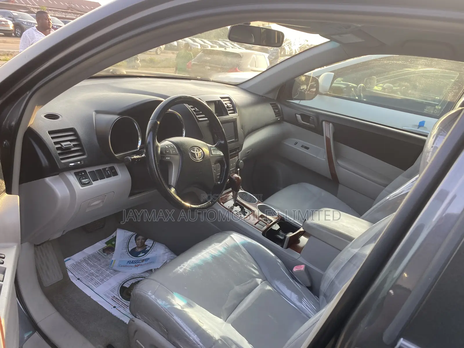 Toyota Highlander Limited 3.5L 2WD 2013 Gray