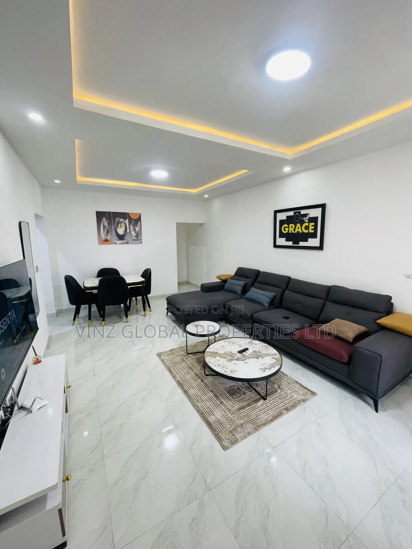 Brand-New 2 Bedroom Apartment With 24/7 Power , Gym Pool