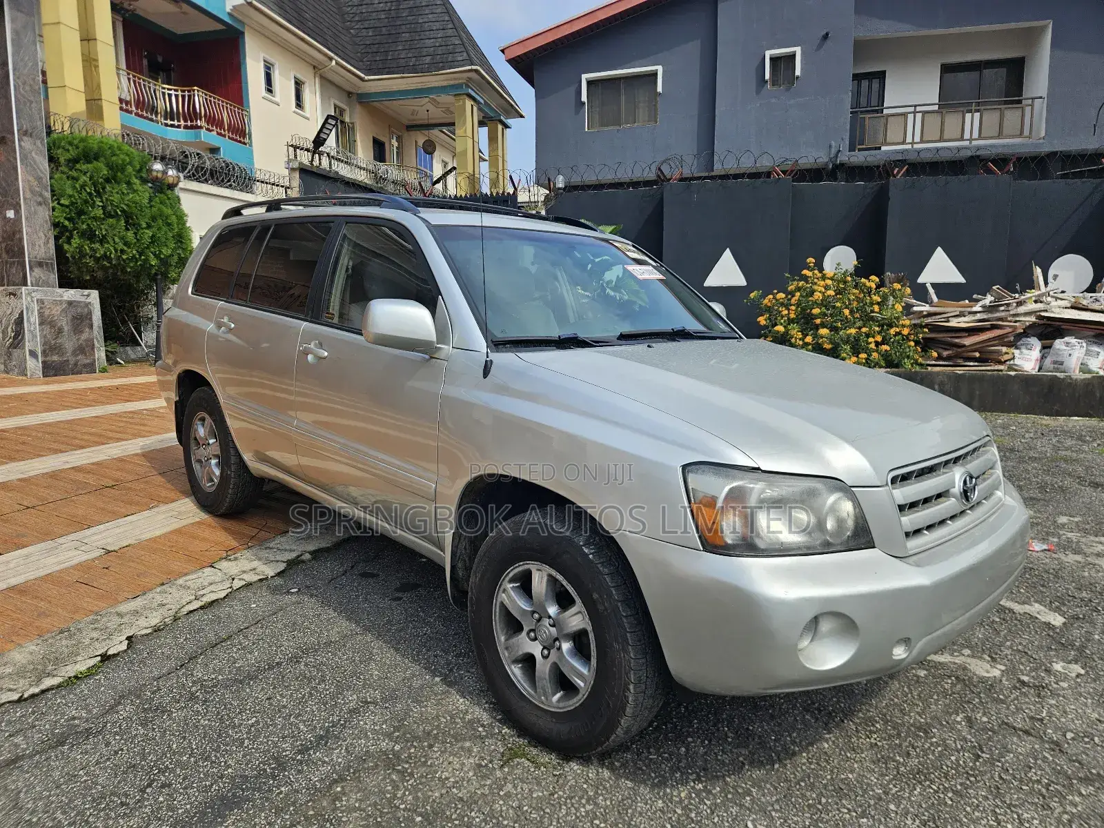 Toyota Highlander V6 2006 Silver