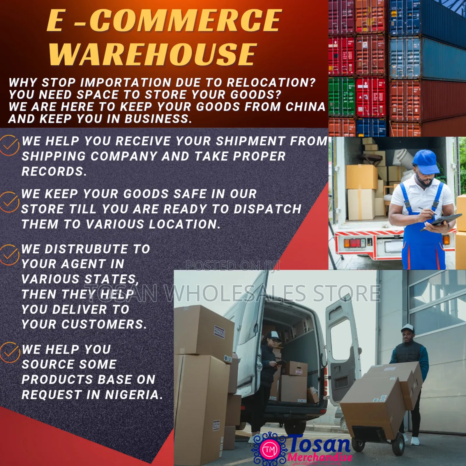E Commerce Warehouse