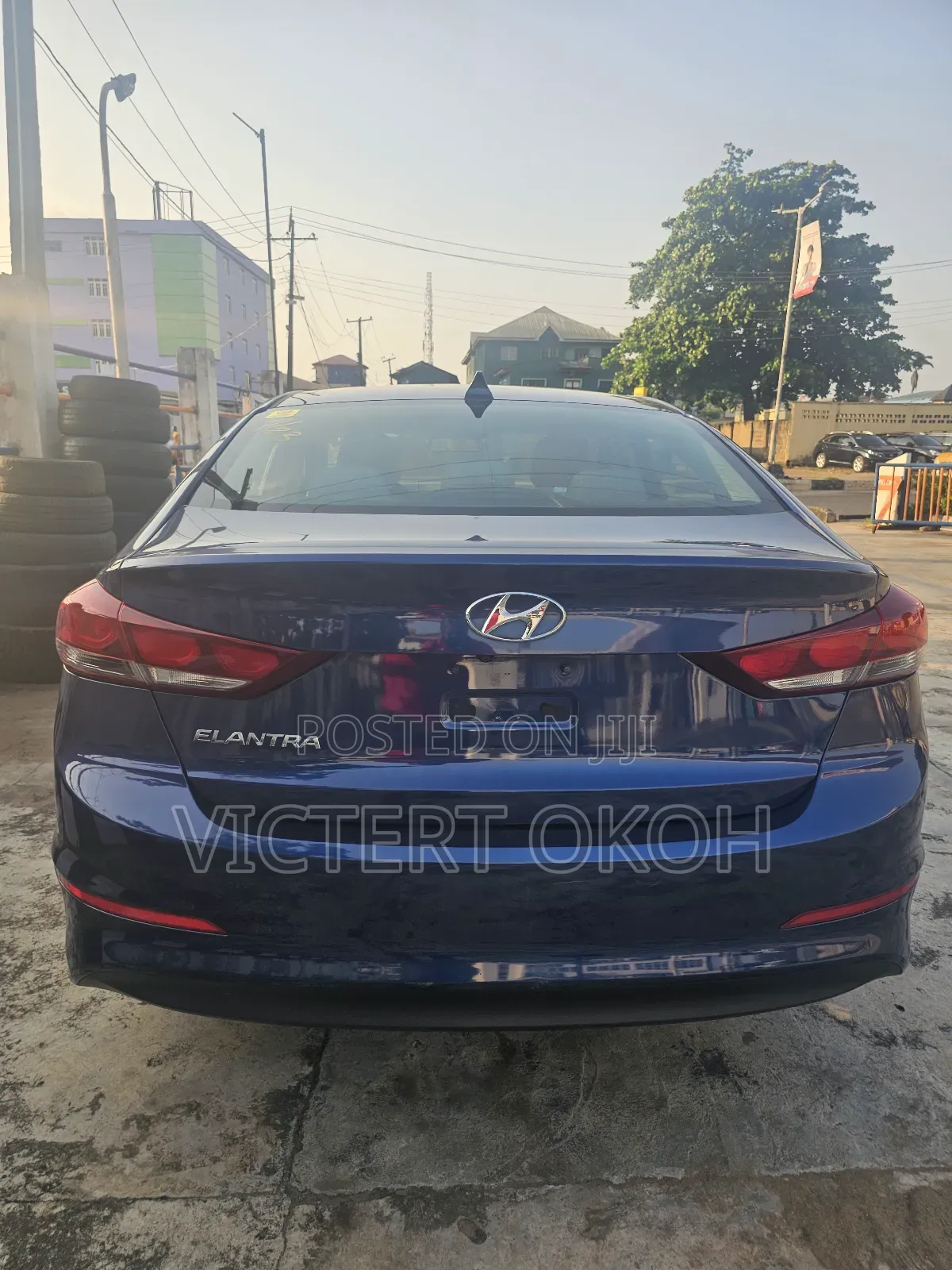 Hyundai Elantra 2017 Blue