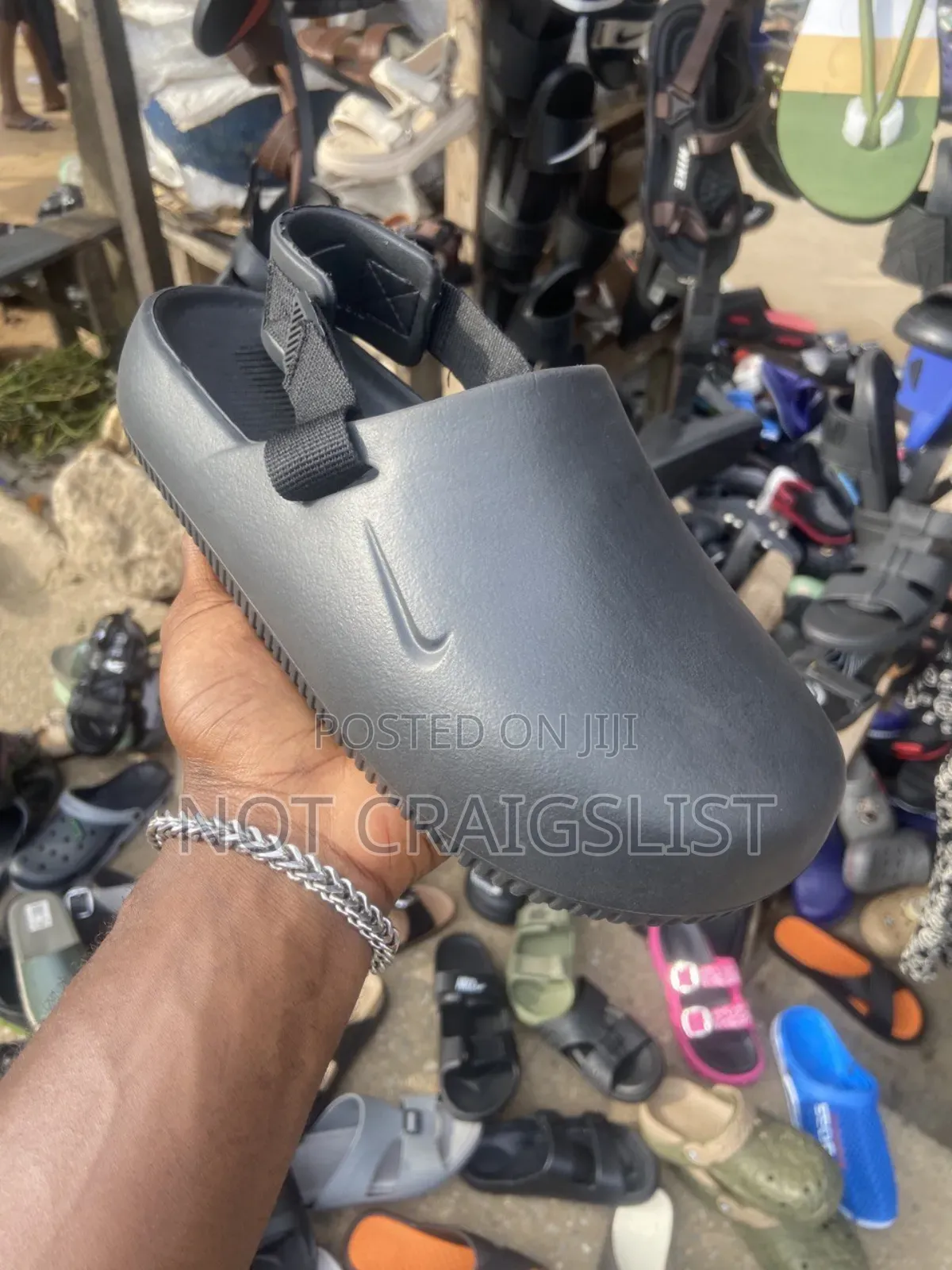 Nike Calm Mule Crocs Half Shoes| Viral Nike Slip-on | Promo Available