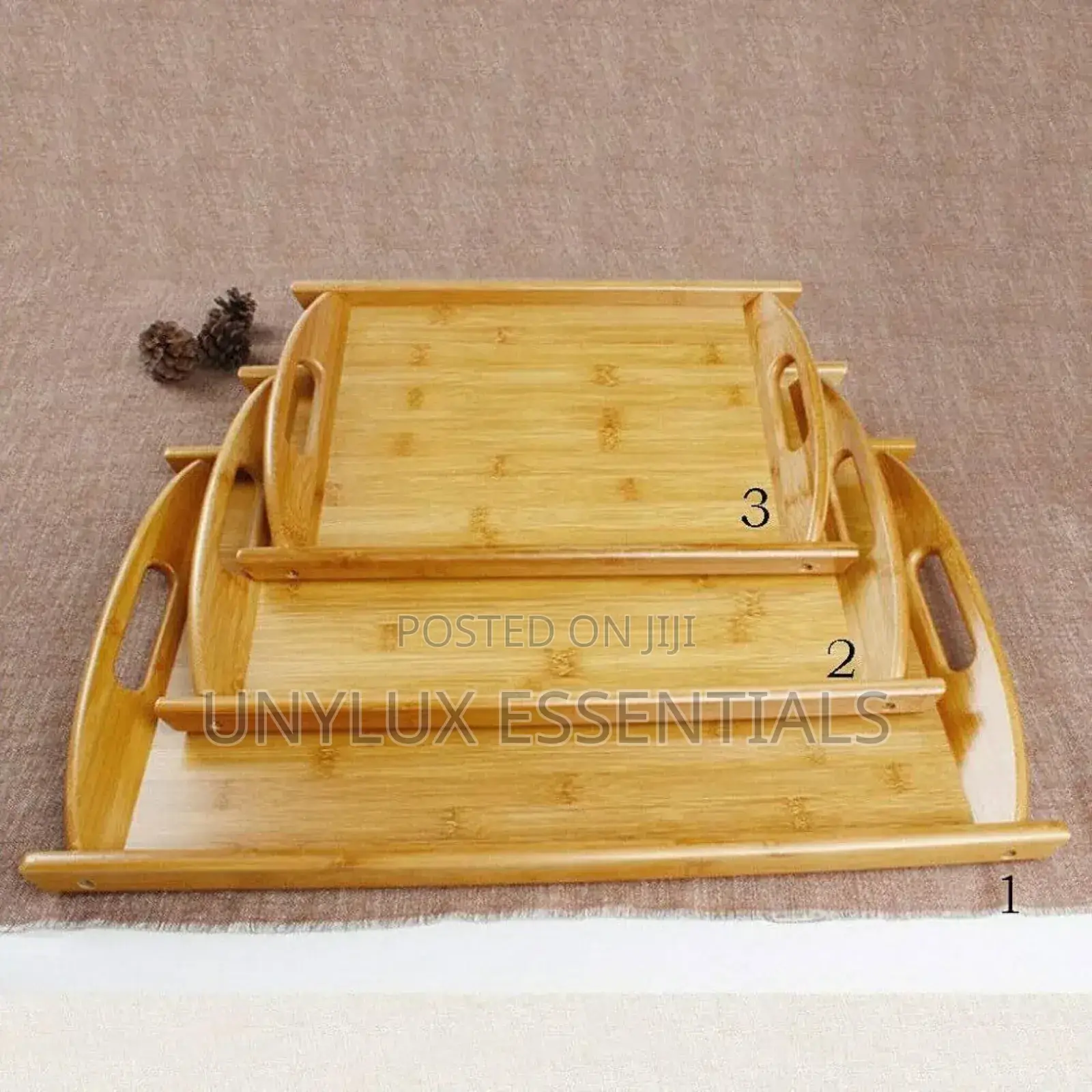 3in1 Bamboo Tray