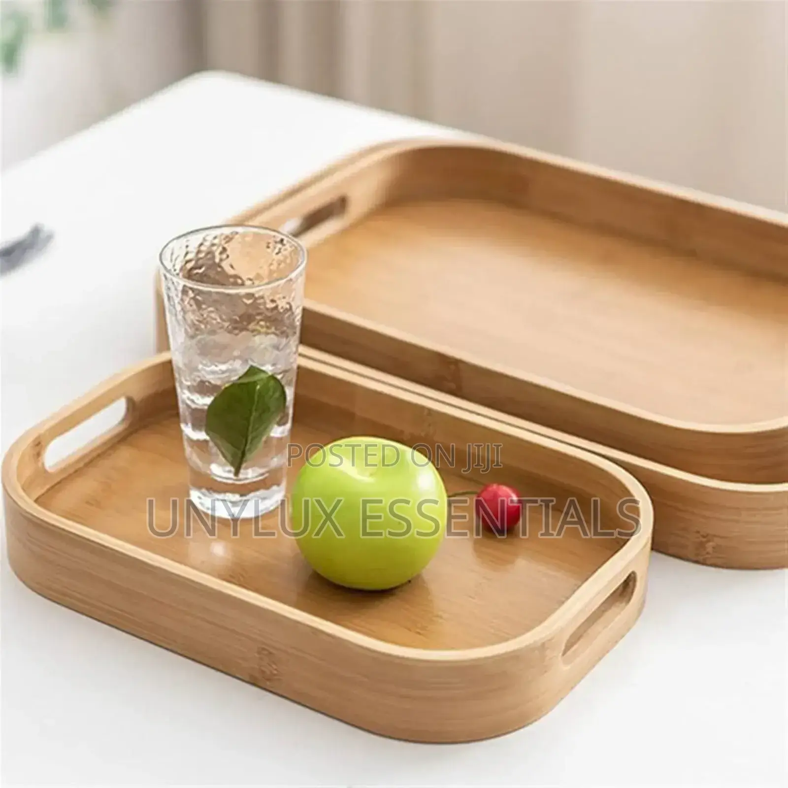 3in1 Bamboo Tray 
Set