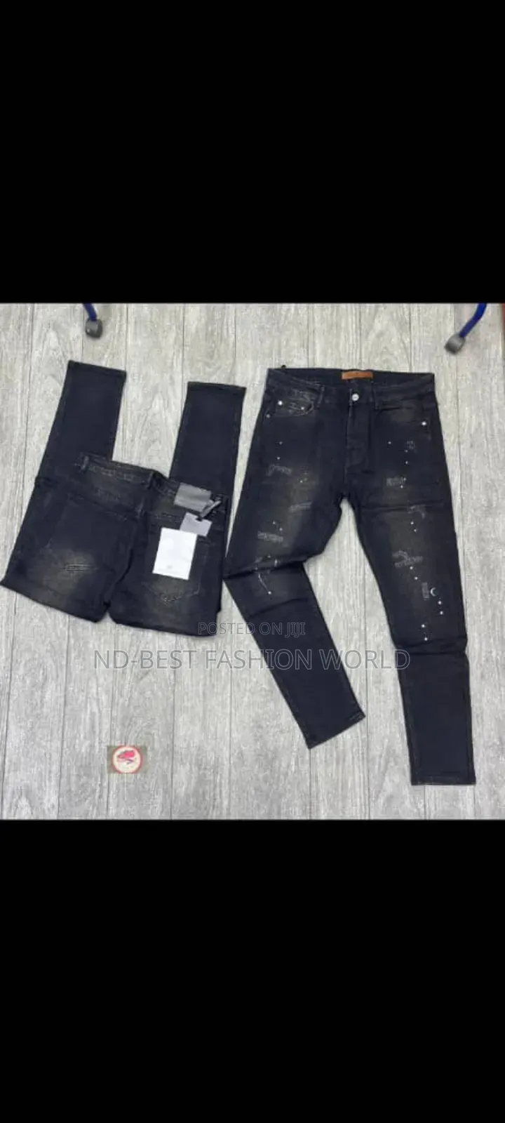 Blue Quality Stock Jeans
