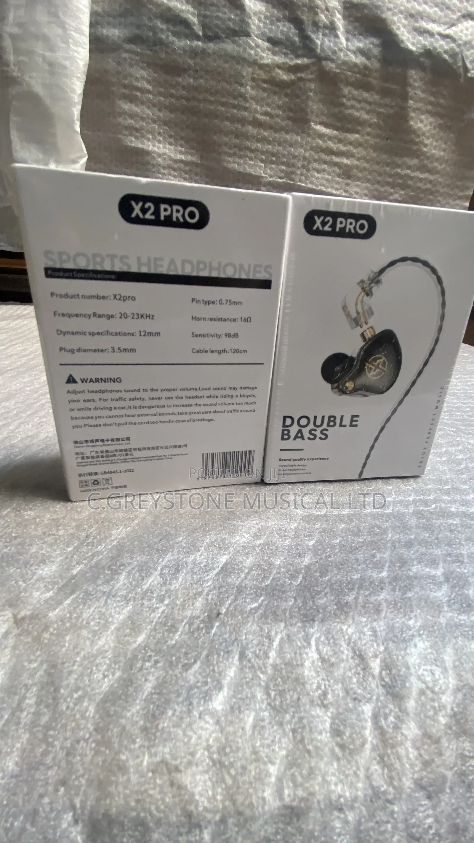 Inear Monitor Double Bass X2 Pro