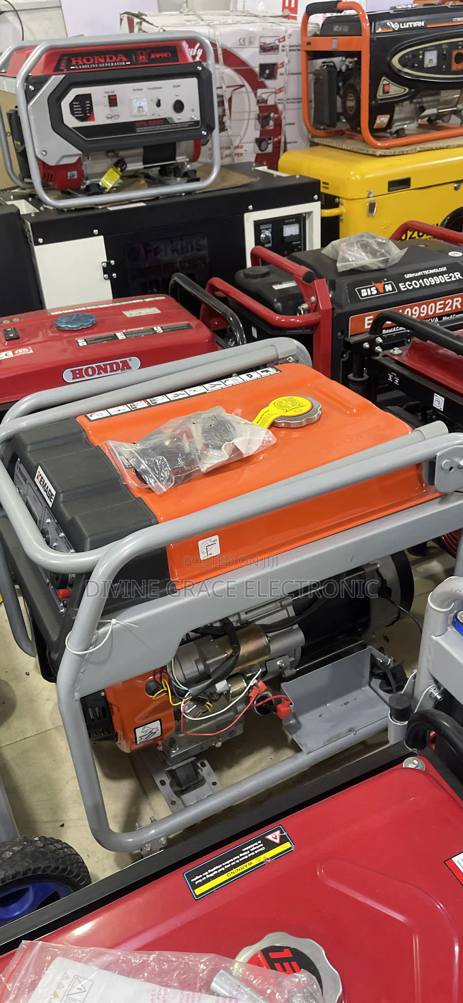 4.5kva Kemage Pure Copper Coil Petrol Generator KMG