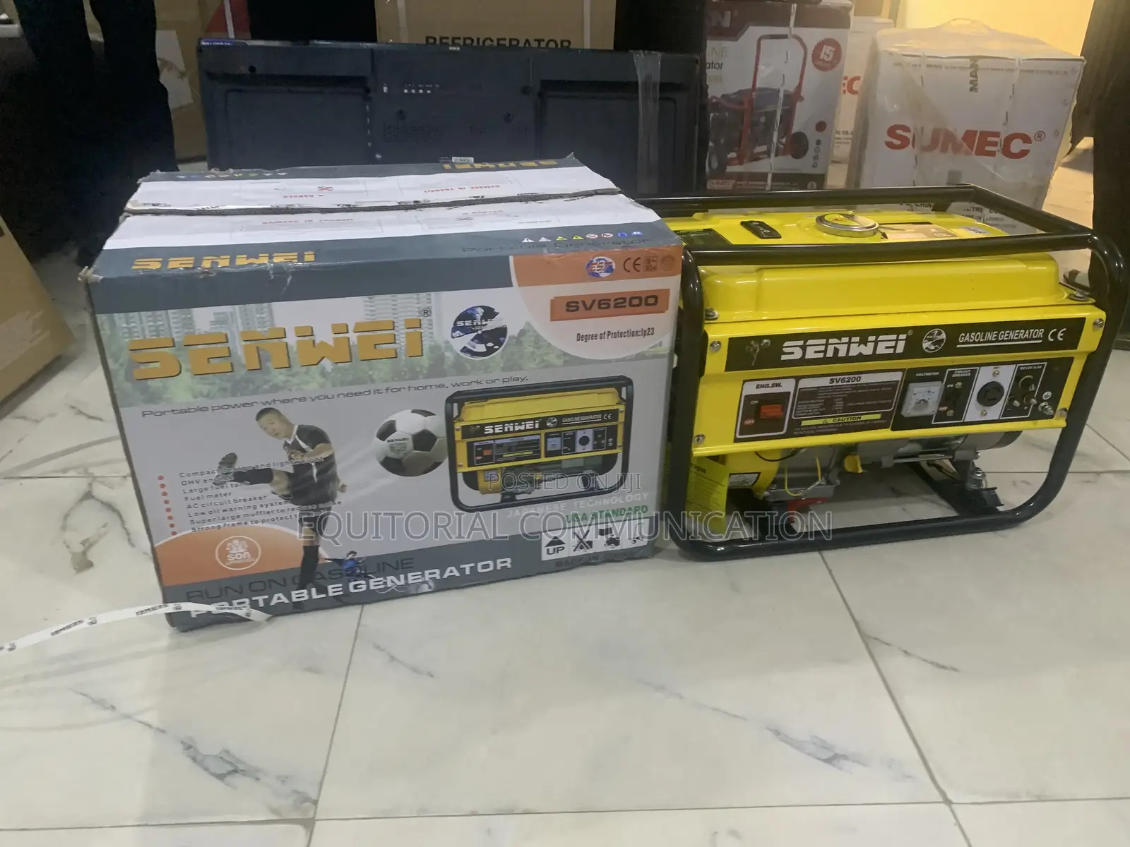 Senwei Sv6200 Generator: Field Operation Care Manual