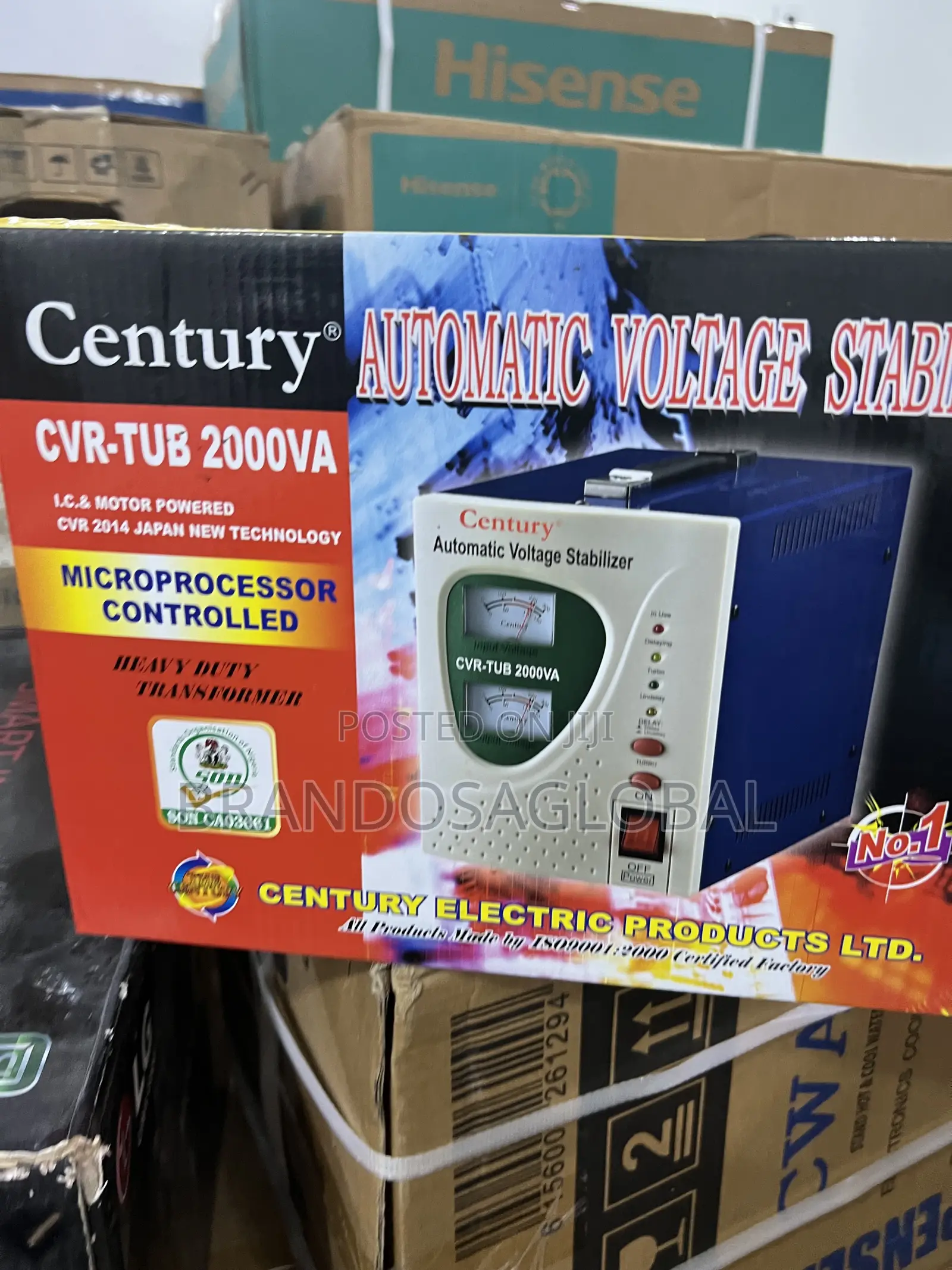 Century Floor Guard CVR-Tub2000va 2000w