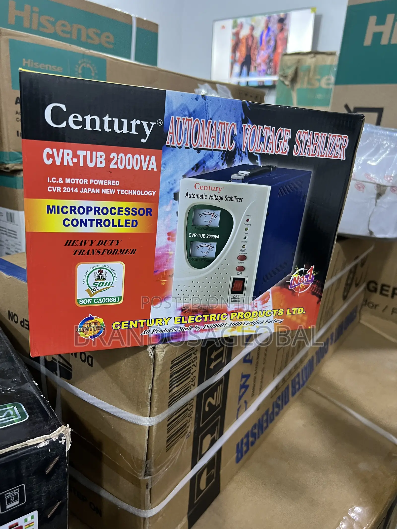 CVR-Tub2000va Century 2000w Floor Protector