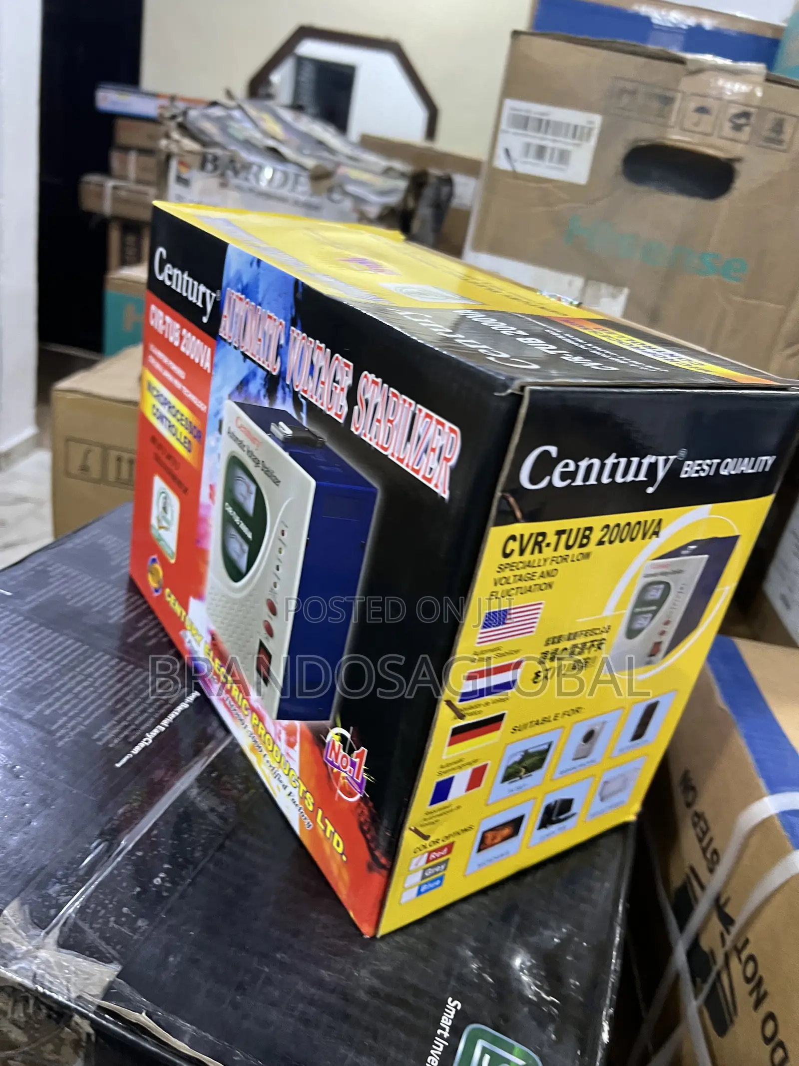 Century 2000w Voltage Shield CVR-Tub2000va