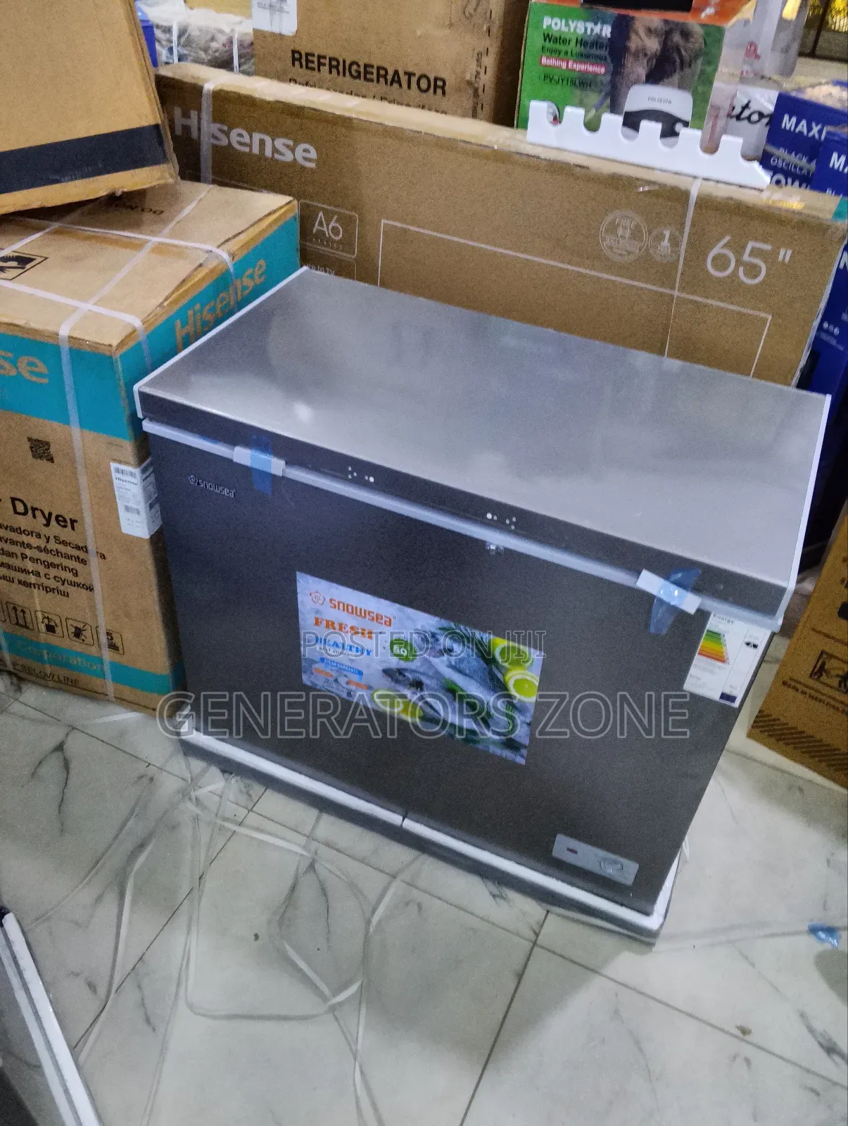 Snowsea 220l Fast-Freezing Chest Freezer Bd308