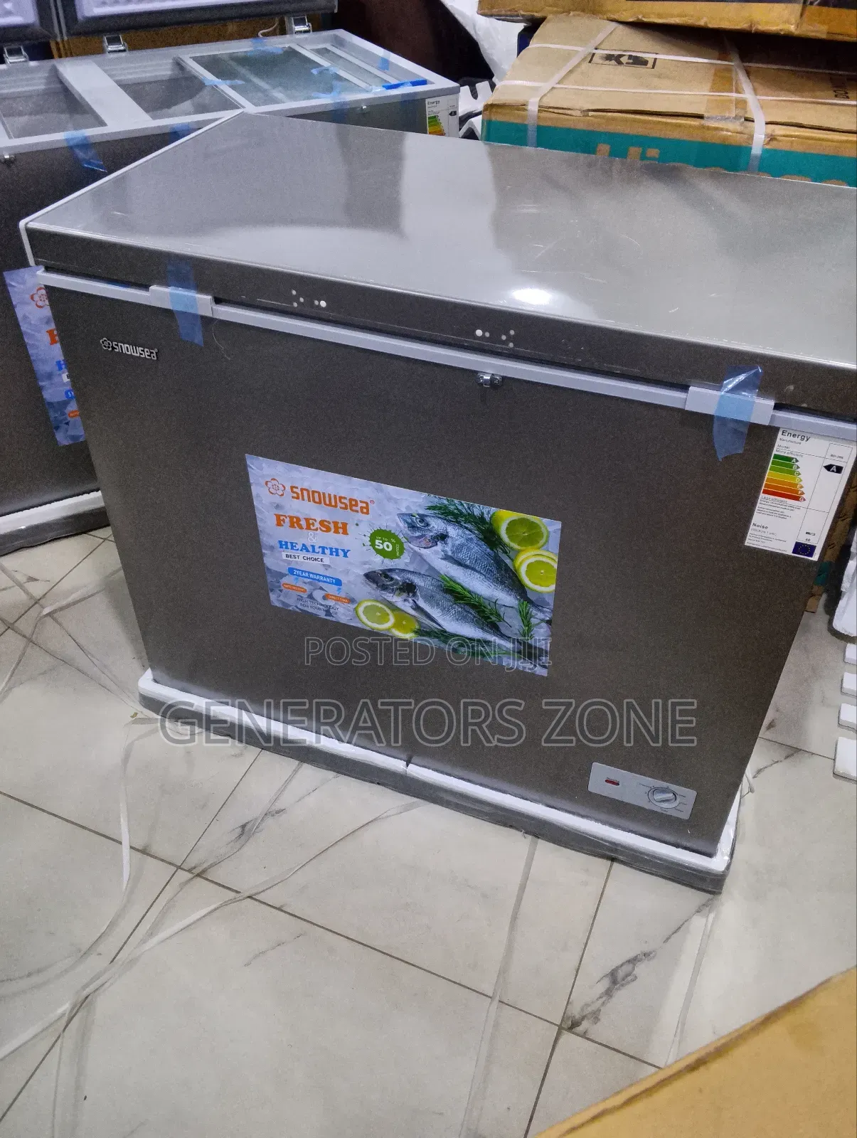 Low-Energy Snowsea Bd 308 Chest Freezer 220 Litres