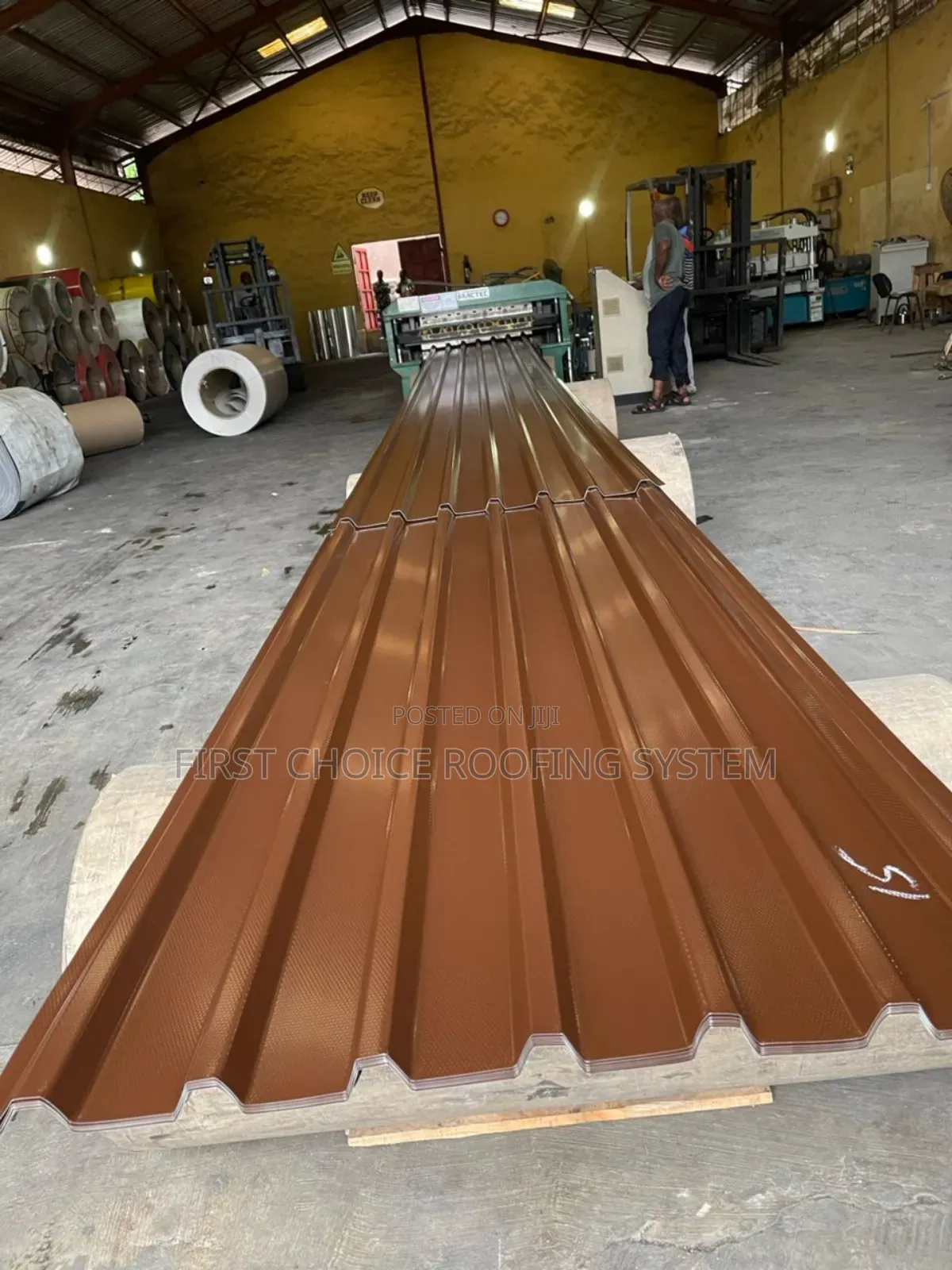 0.70mm Aluminium Roofing Sheets Oven Baked All Colours Available