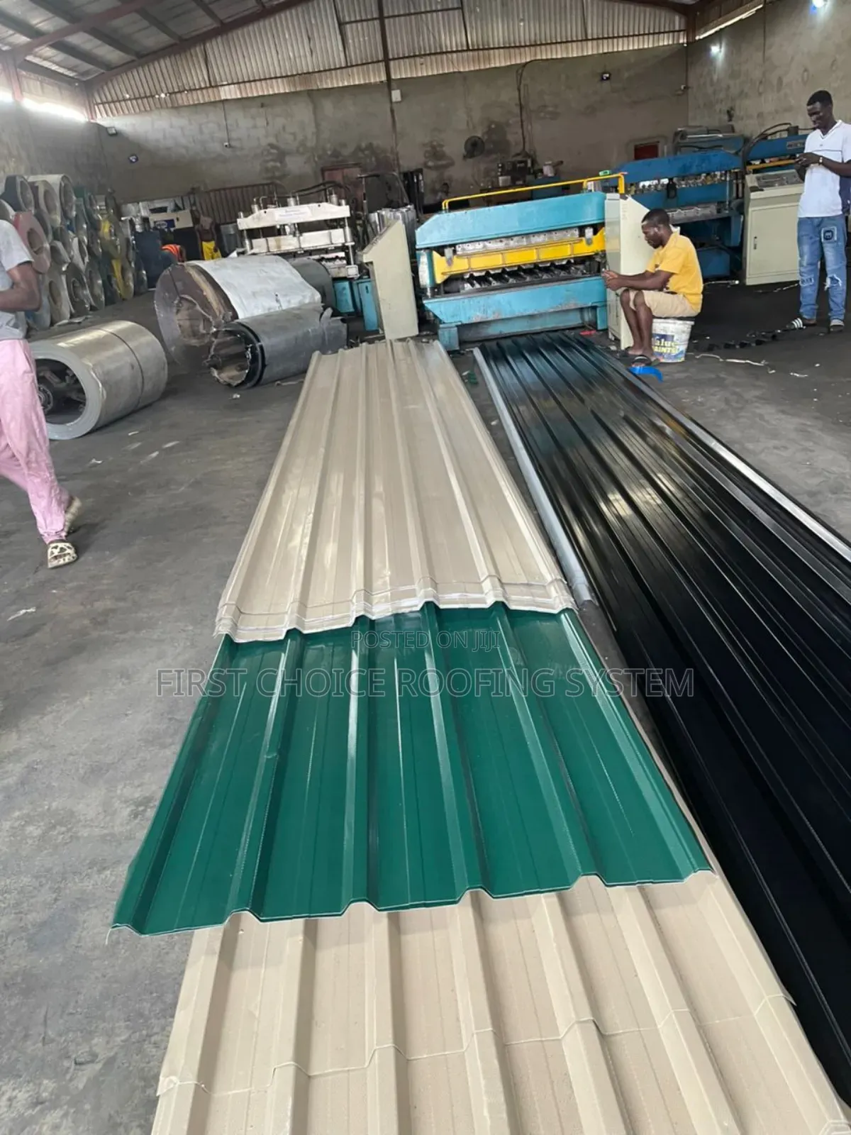 0.70mm Aluminium Roofing Sheets Oven Baked All Colours Available