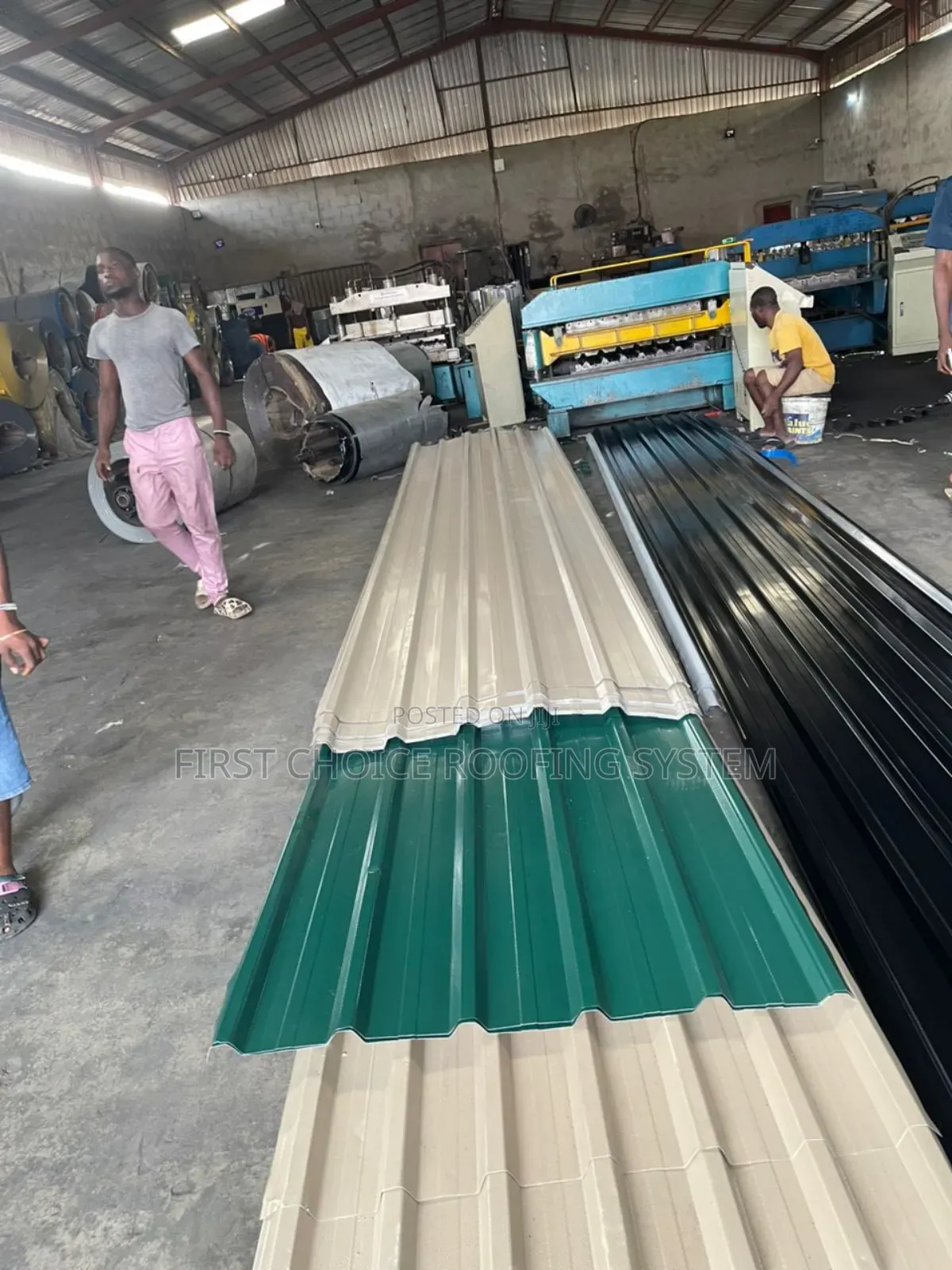 0.70mm Aluminium Roofing Sheets Oven Baked All Colours Available
