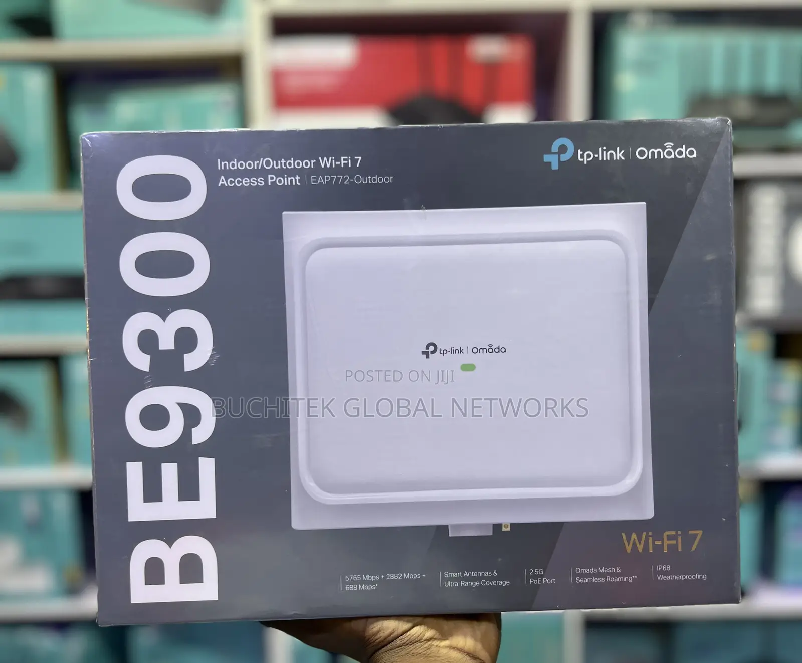 TP-Link Omada Ap Be9300 Eap772 Outdoor Ceiling Mount Wi-Fi 7 Tri Band
