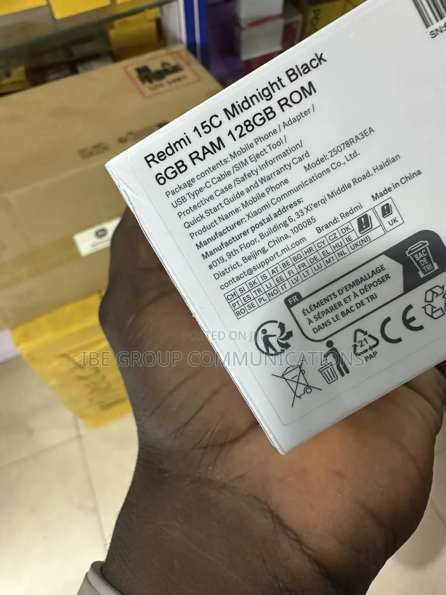 New Xiaomi Redmi 15C 4G 128 GB