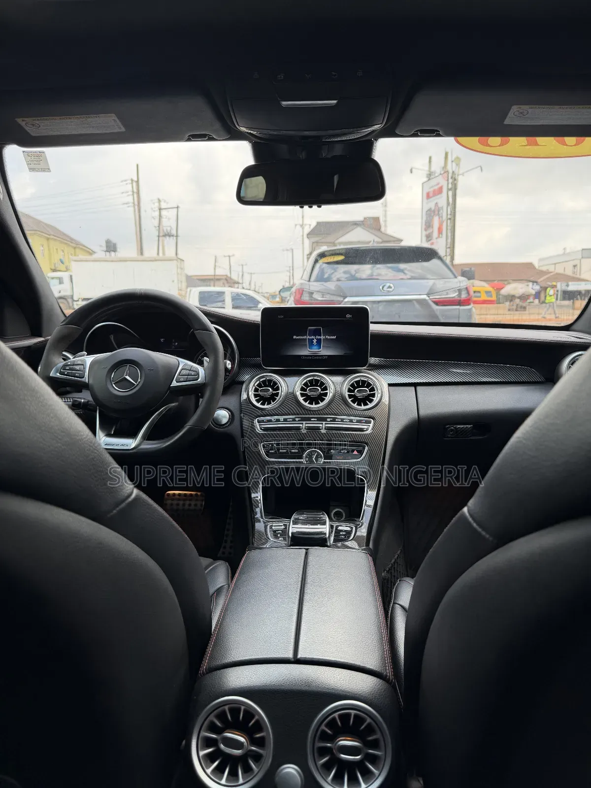 Mercedes-Benz C43 4Matic Sedan AWD (3.0L V6 9AM) 2018 White