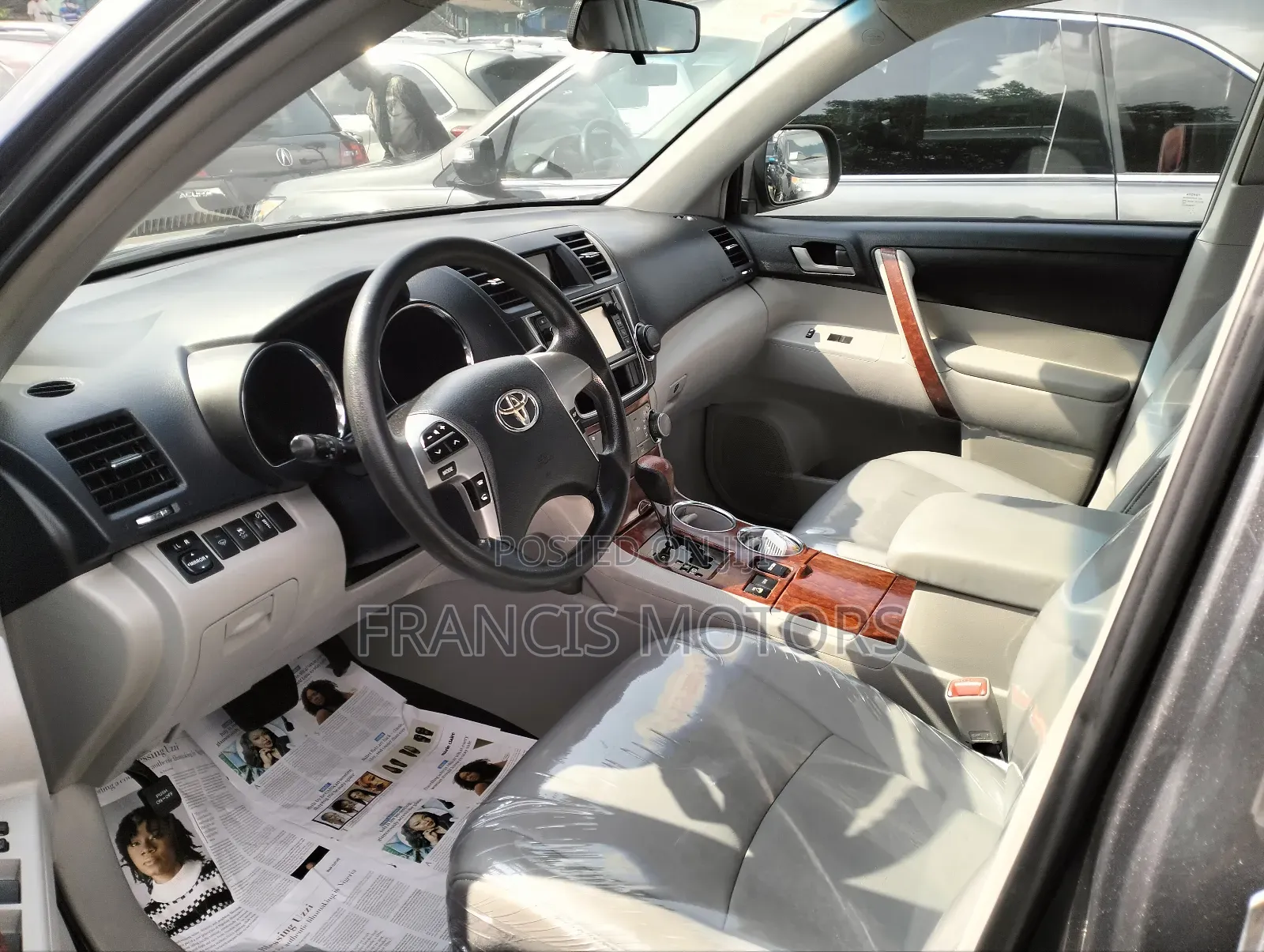 Toyota Highlander 3.5L 4WD 2013 Gray