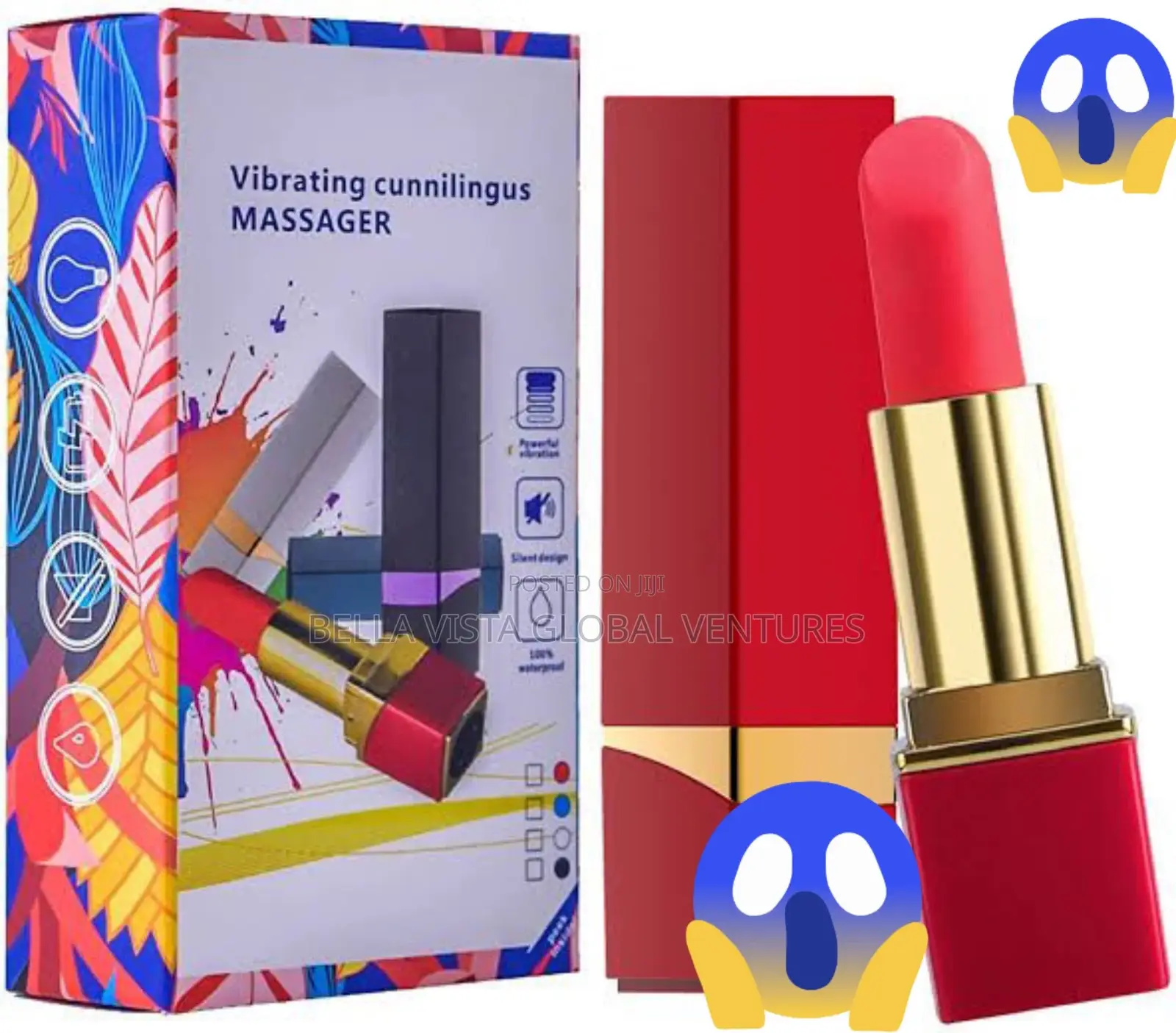 Rechargeable Lipstick Vibrator
