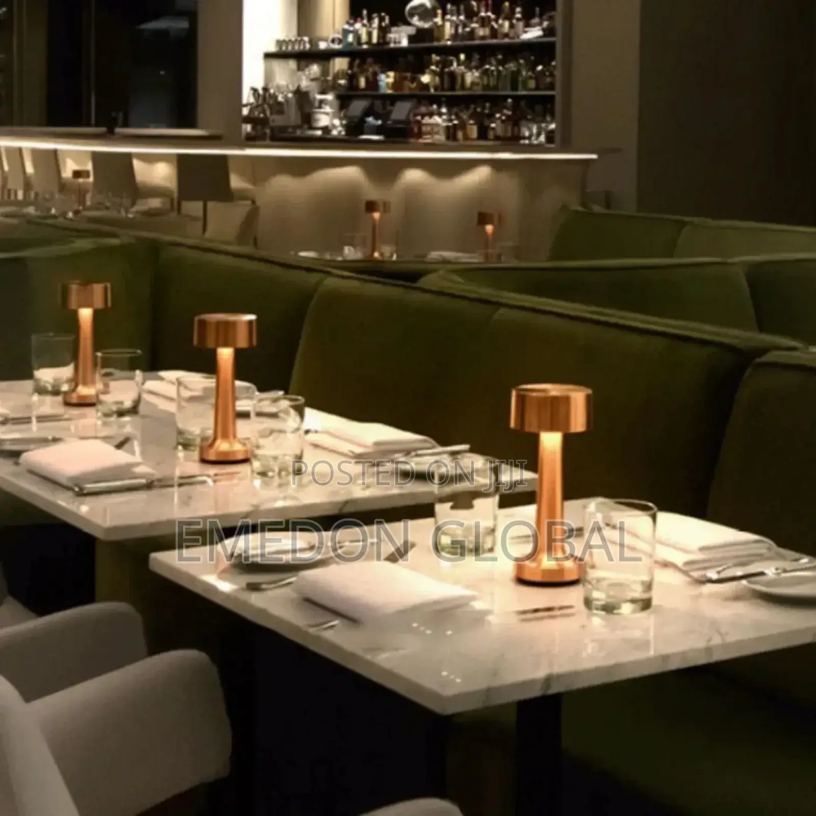 Cordless Rechargeable Modern Romantic Dinner Table Lamp
