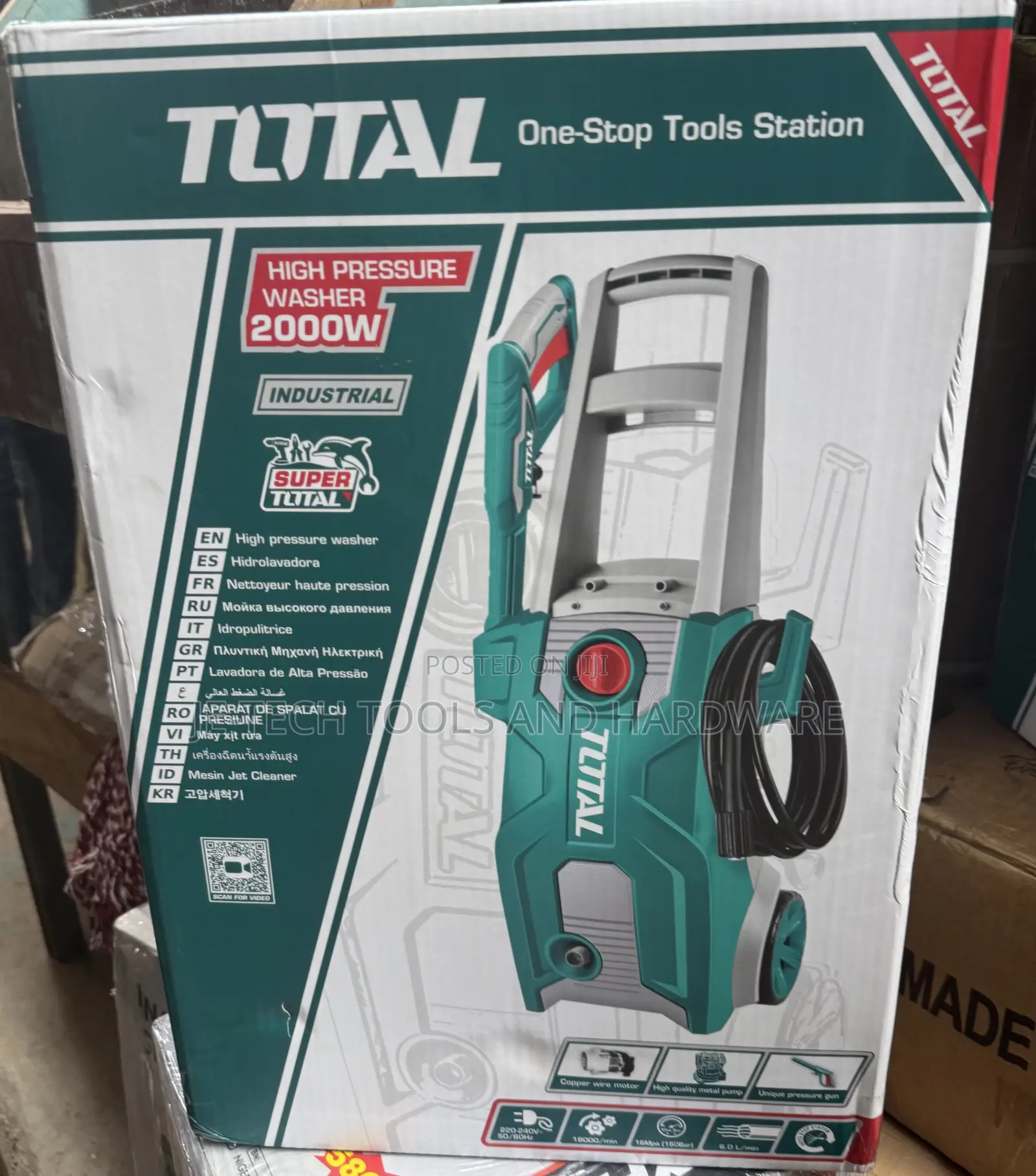2000w Total High Pressure Washer.