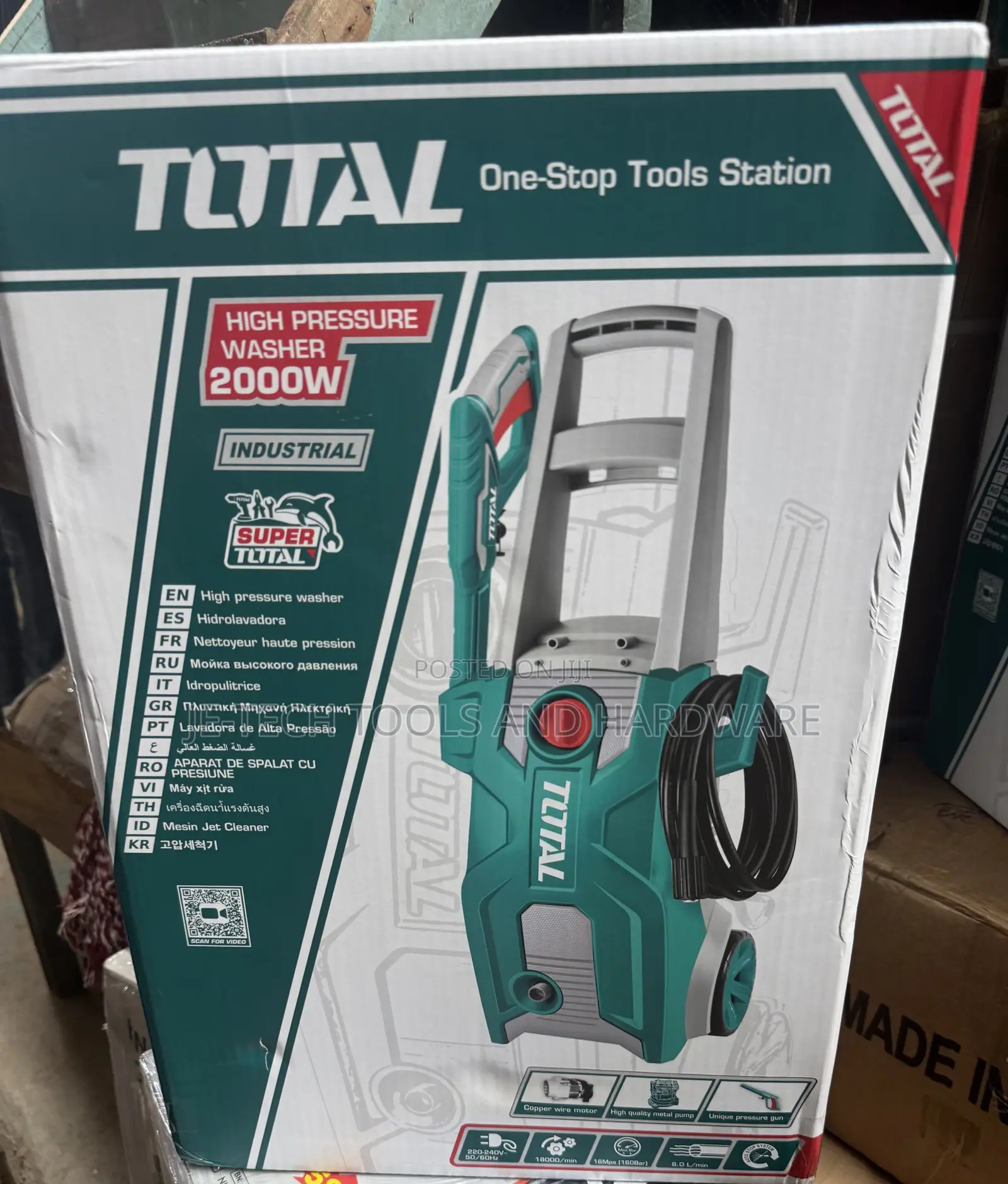 2000w Total High Pressure Washer.