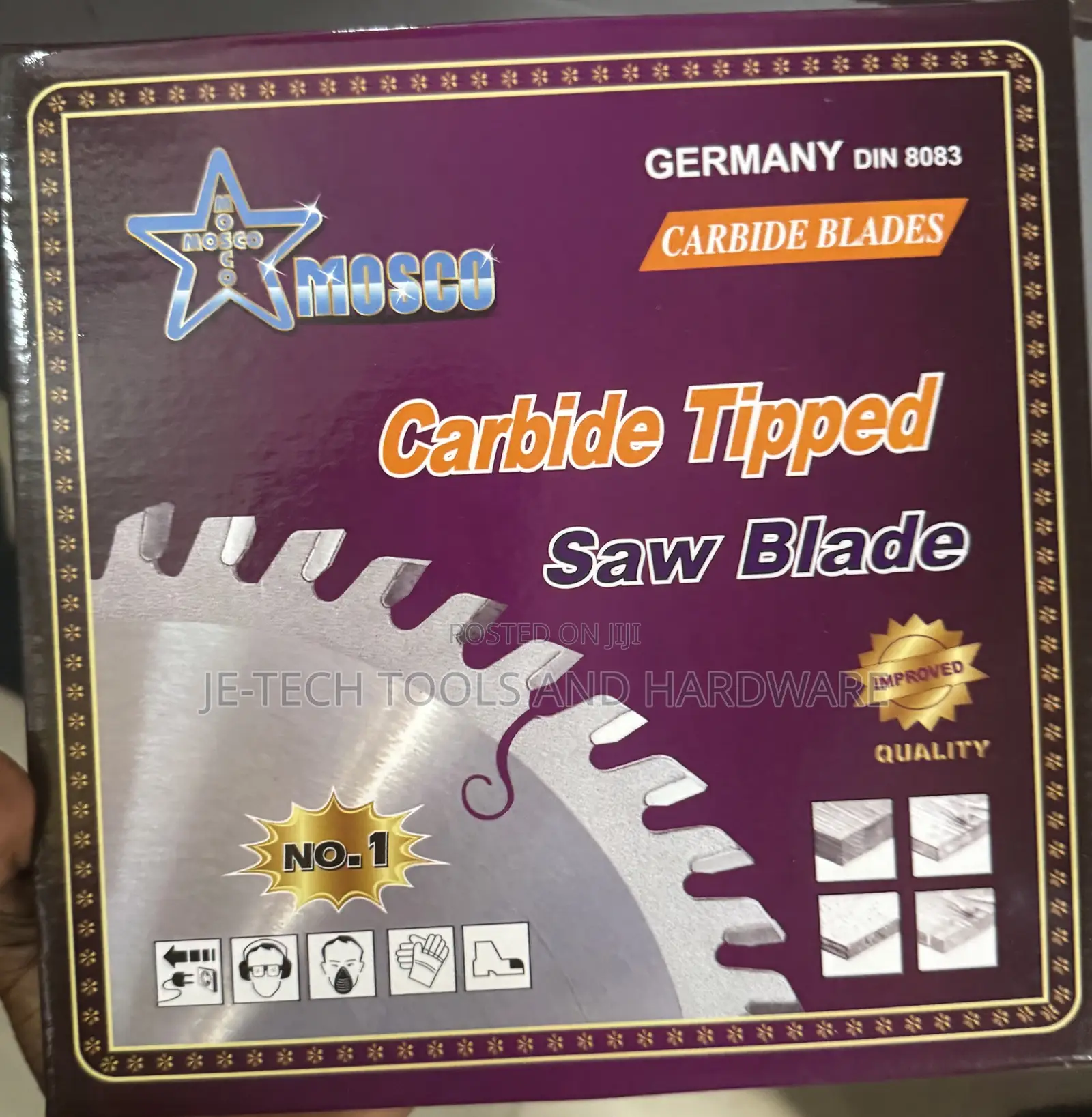 9” Mosco Carbide Tipped Saw Blade 100teeth