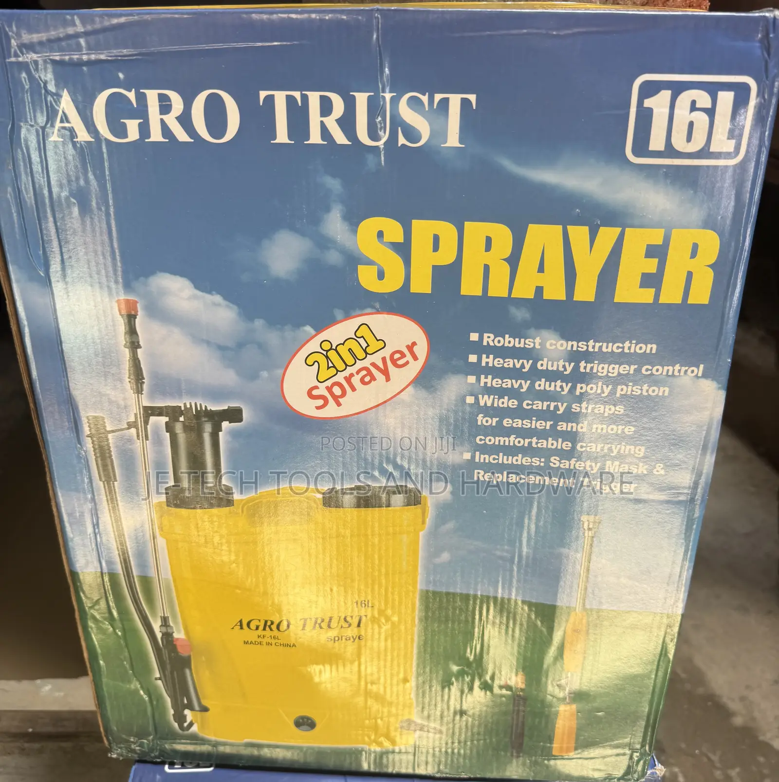 Agro Trust 2-in-1 Knapsack Sprayer