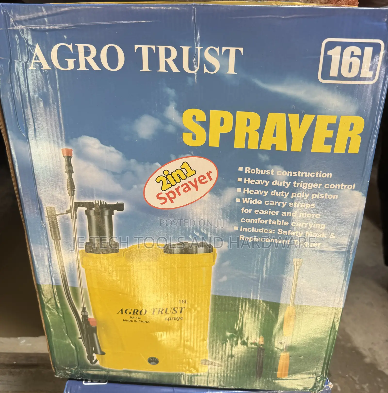 Agro Trust 2-in-1 Knapsack Sprayer