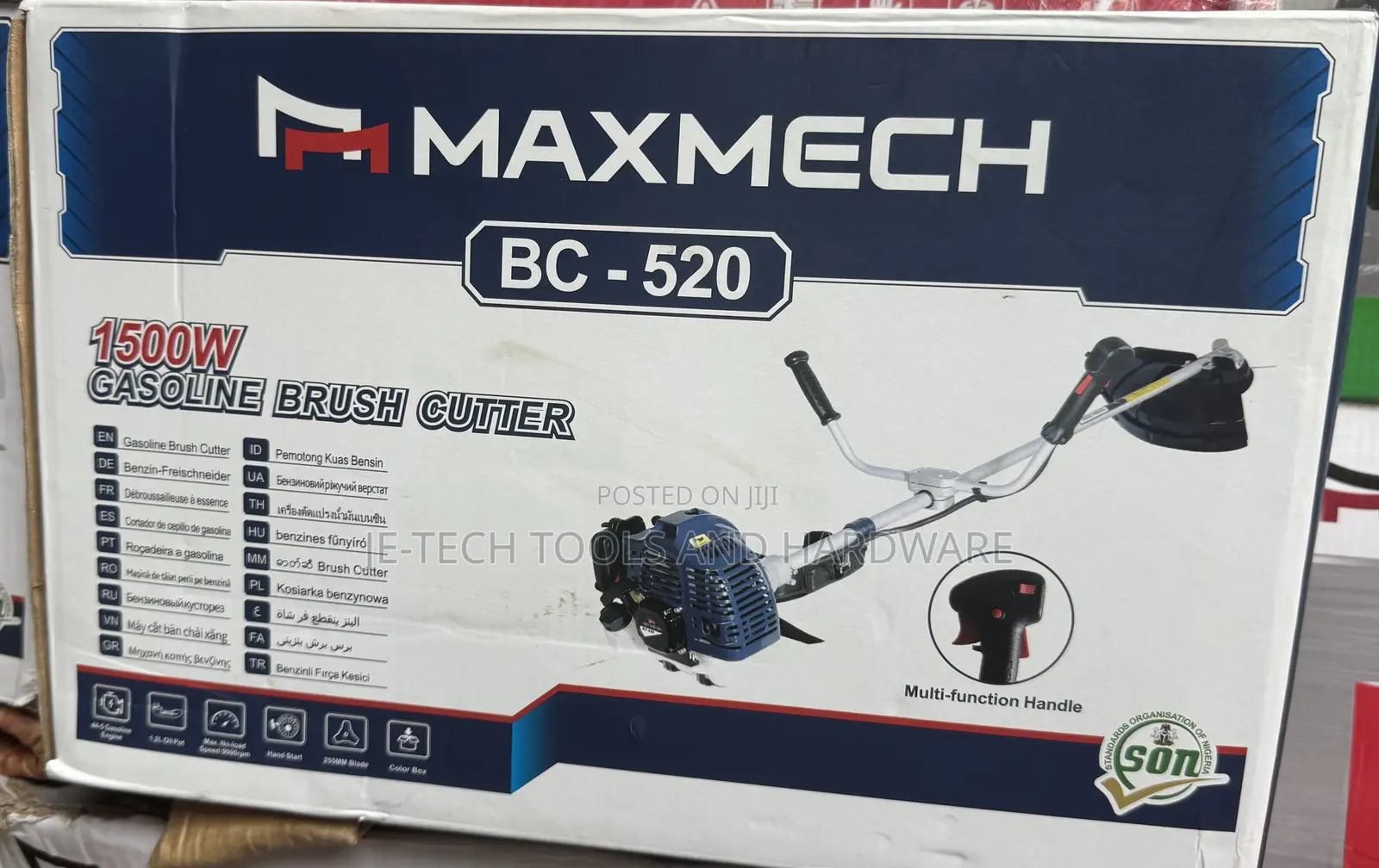 Maxmech Bc-520 Gasoline Brush Cutter