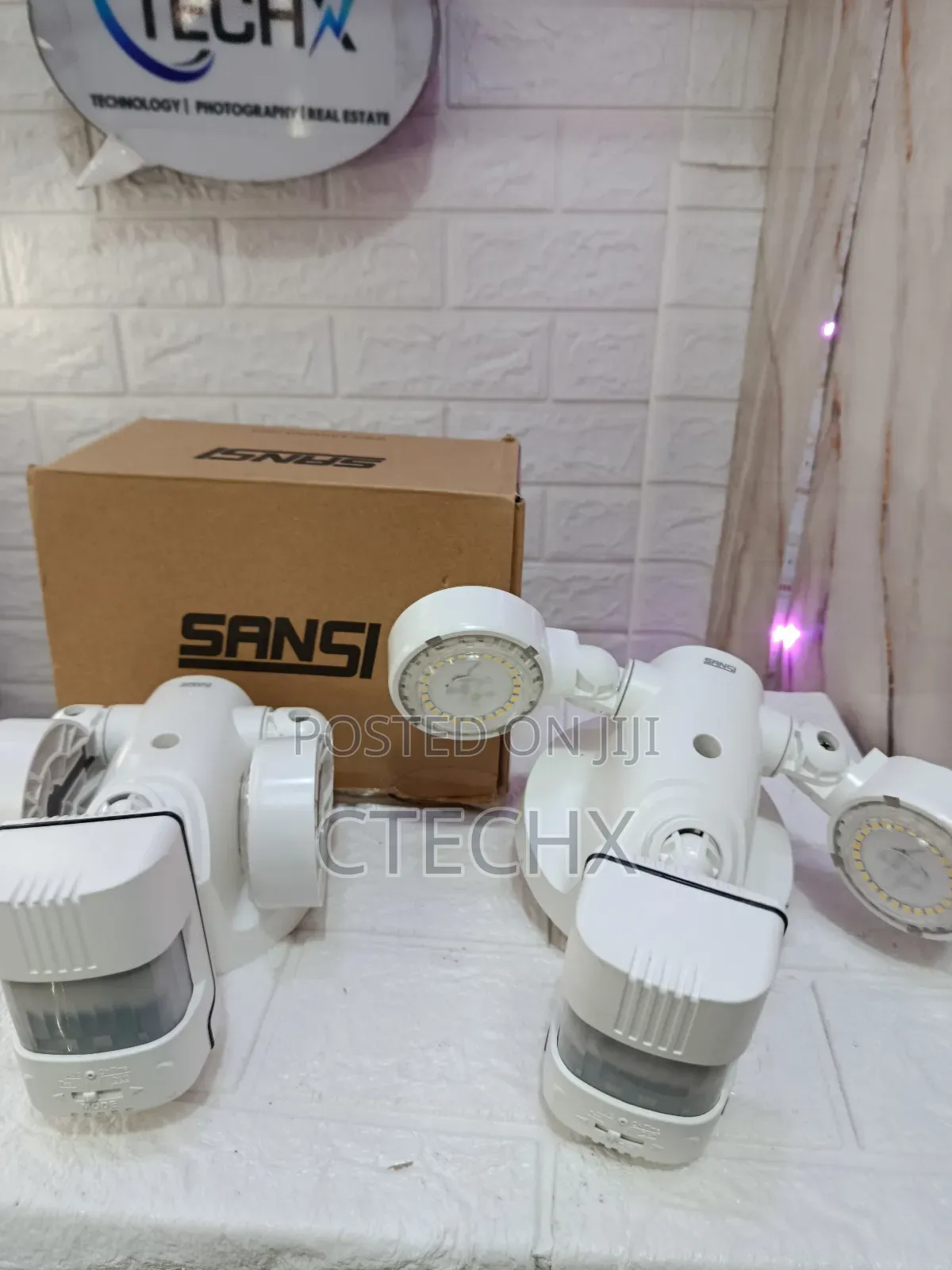 Sansi 25w Motion Sensor Outdoor Flood Light